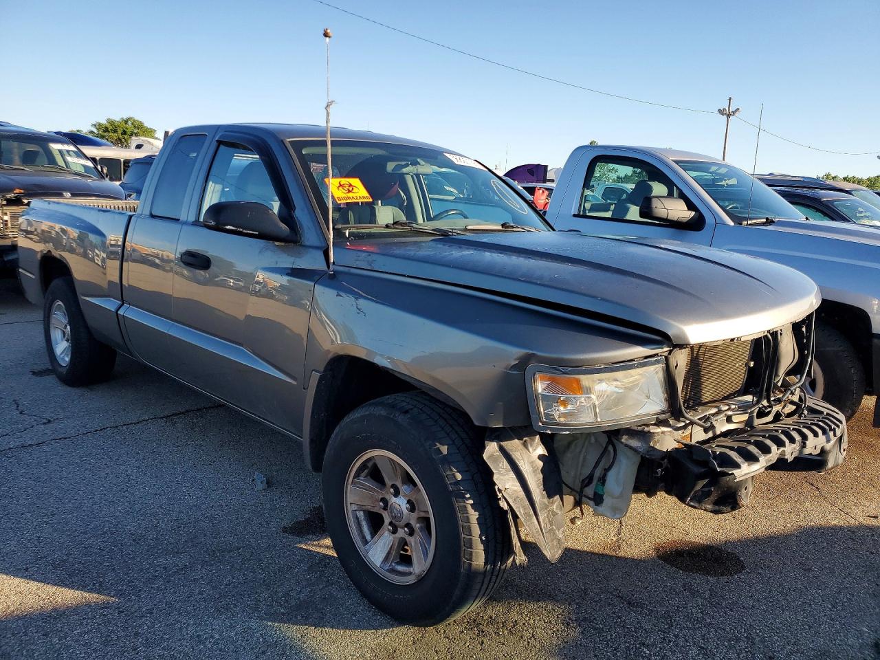 2011 Dodge Dakota St Gray vin: 1D7RW2BK0BS712991