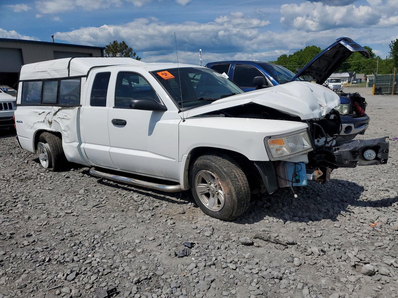 2011 Dodge Dakota St White vin: 1D7RW2BK2BS521377