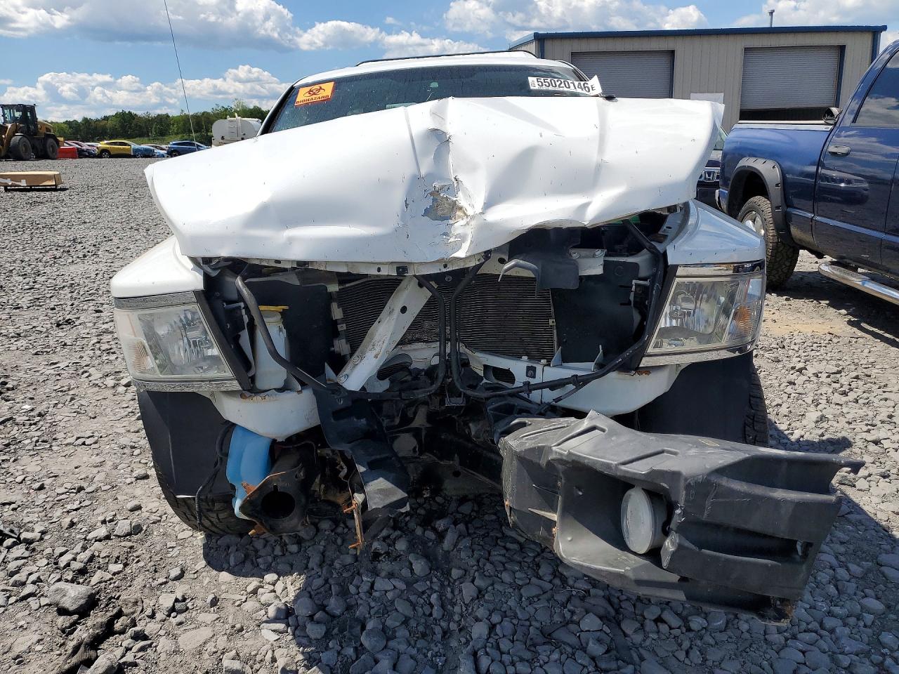 2011 Dodge Dakota St White vin: 1D7RW2BK2BS521377