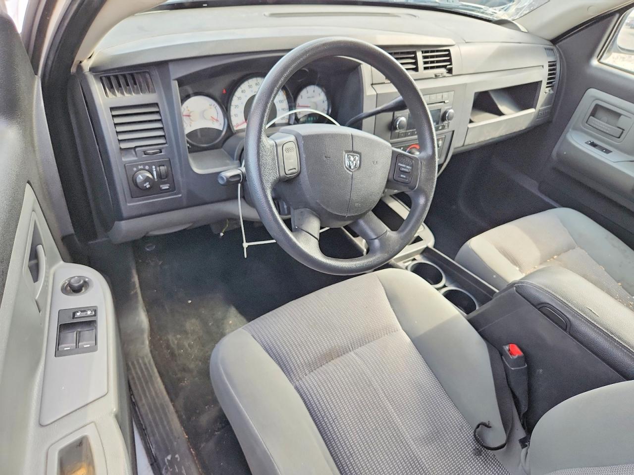 2010 Dodge Dakota Sxt White vin: 1D7RW3BKXAS225429