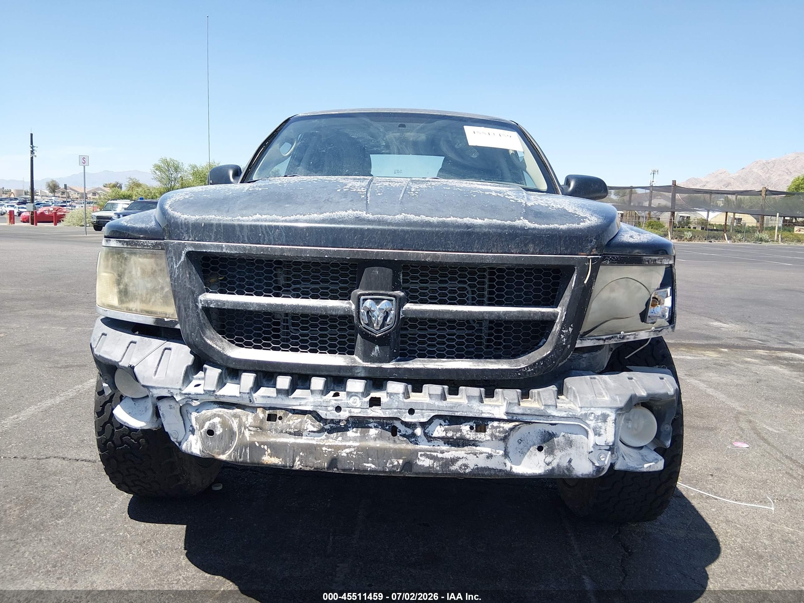 2011 Ram Dakota Bighorn/lonestar Black vin: 1D7RW3GK1BS521322