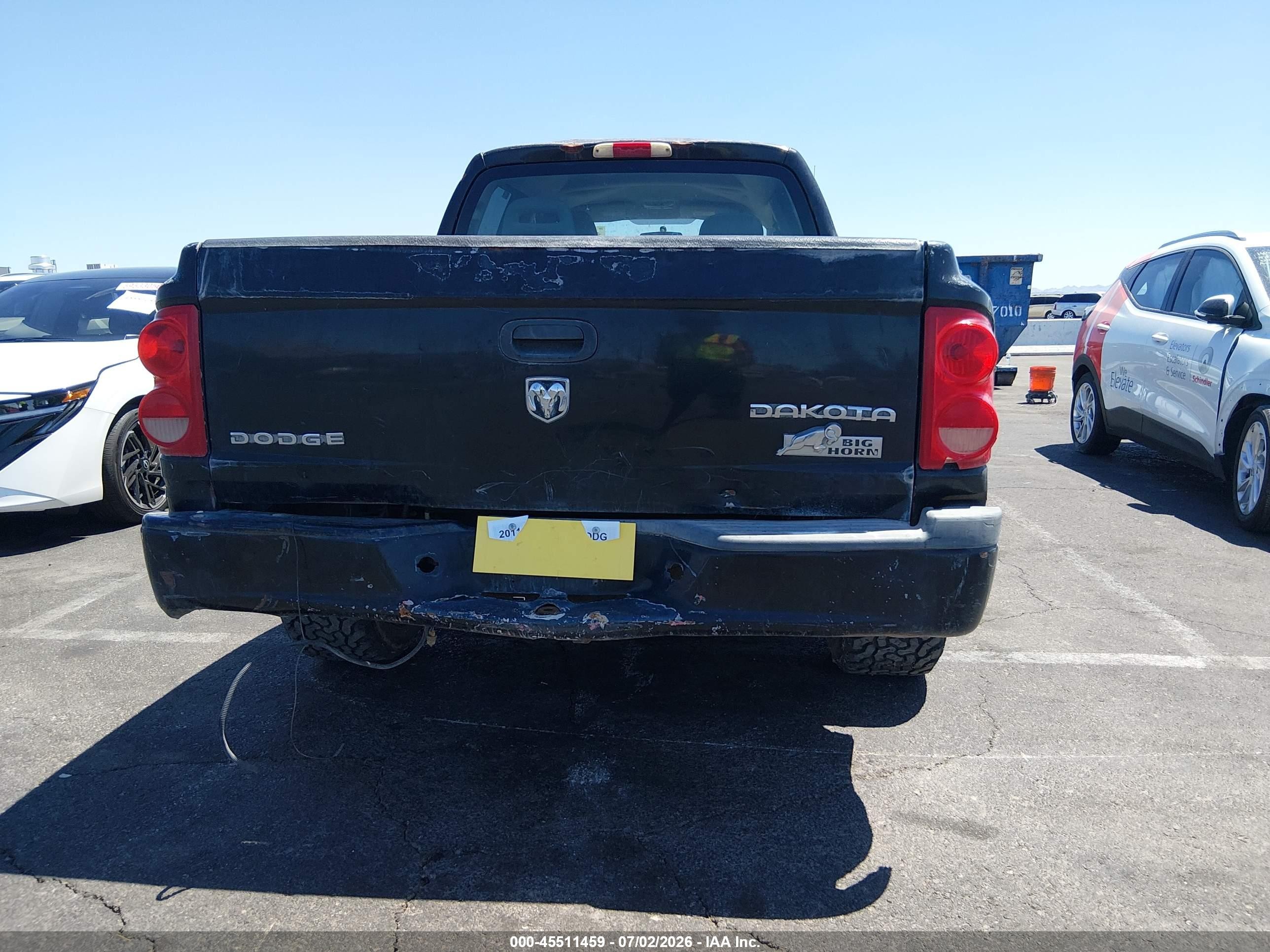 2011 Ram Dakota Bighorn/lonestar Black vin: 1D7RW3GK1BS521322