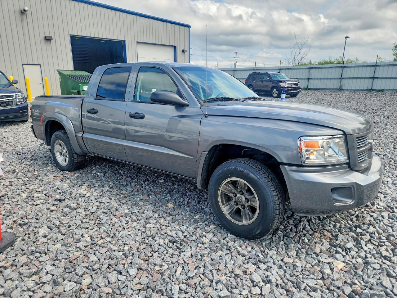 2011 Dodge Dakota Slt Серый vin: 1D7RW3GK1BS676436