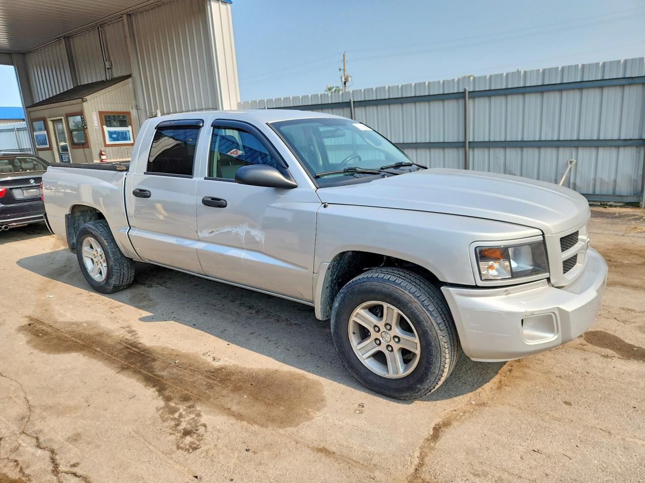 2011 Dodge Dakota Slt Silver vin: 1D7RW3GK3BS596376