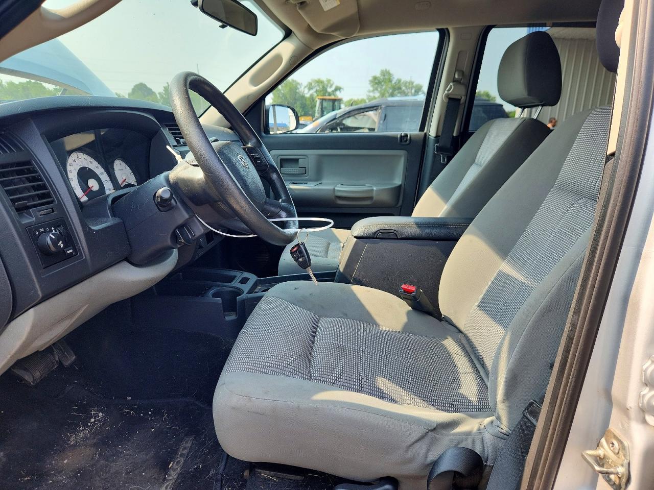 2011 Dodge Dakota Slt Silver vin: 1D7RW3GK3BS596376