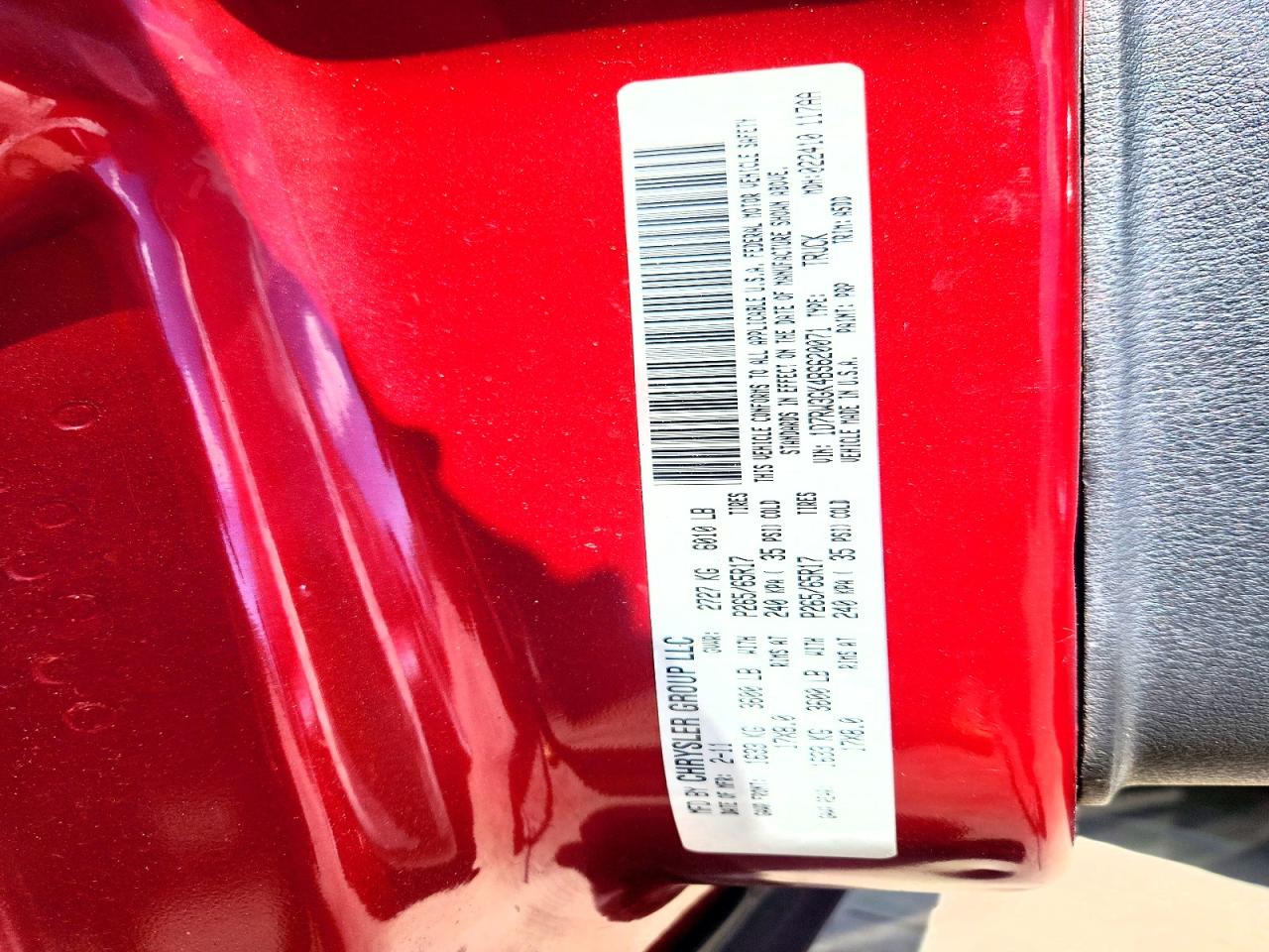 2011 Dodge Dakota Slt Red vin: 1D7RW3GK4BS620071