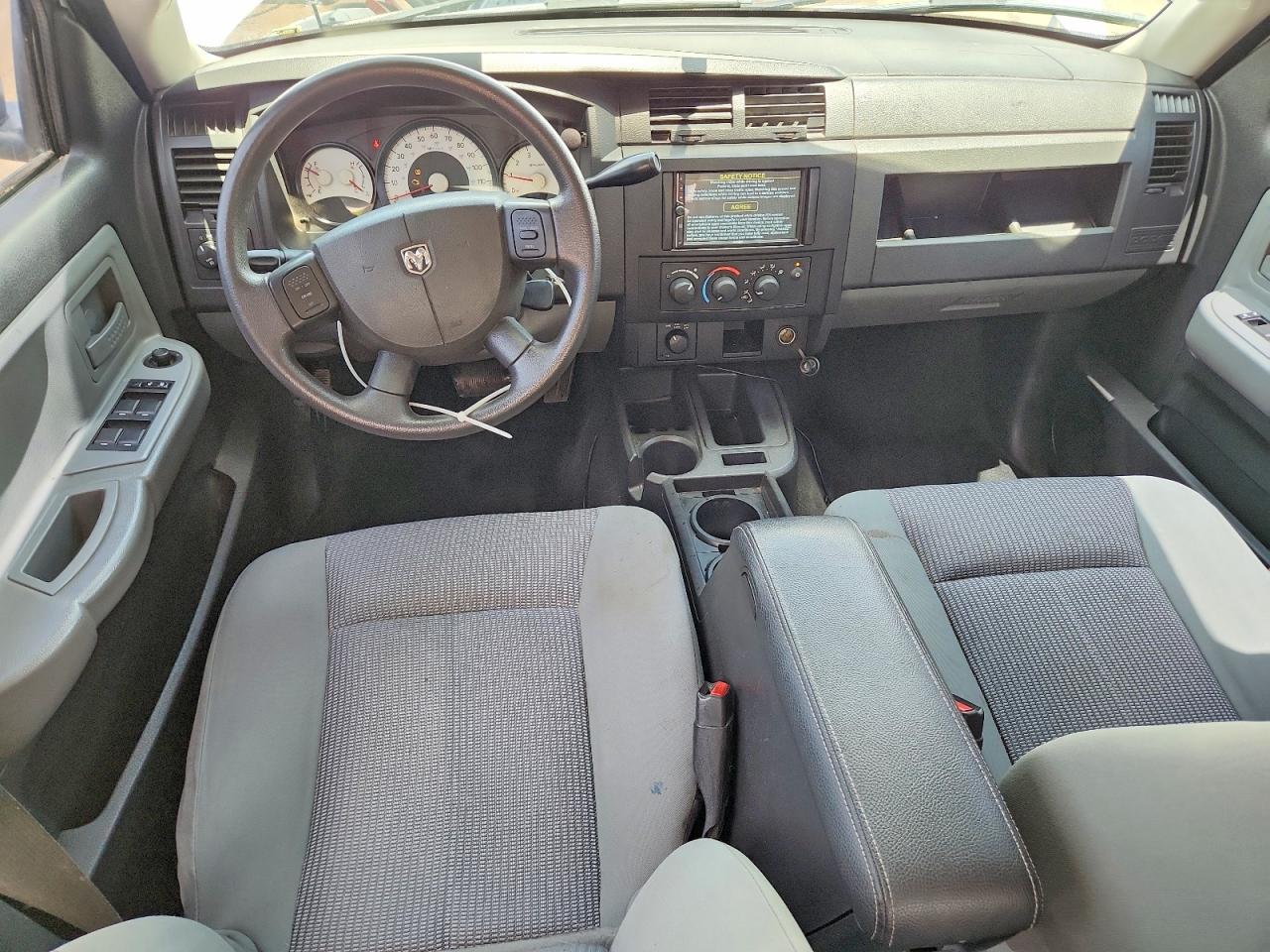 2010 Dodge Dakota Sxt White vin: 1D7RW3GK6AS223377