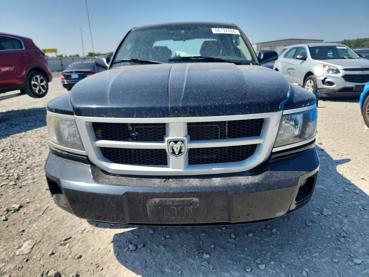 2011 Dodge Dakota Slt White vin: 1D7RW3GK6BS614367