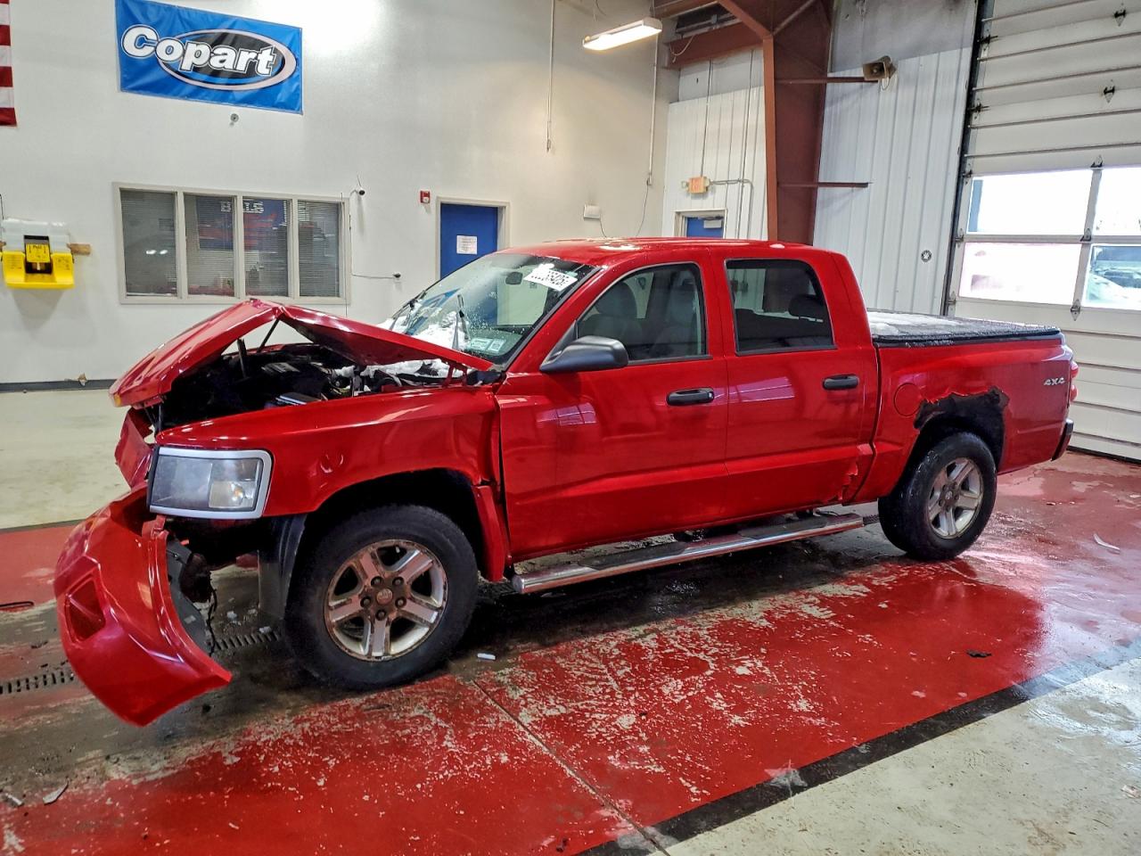 2011 Dodge Dakota Slt Red vin: 1D7RW3GK7BS577457