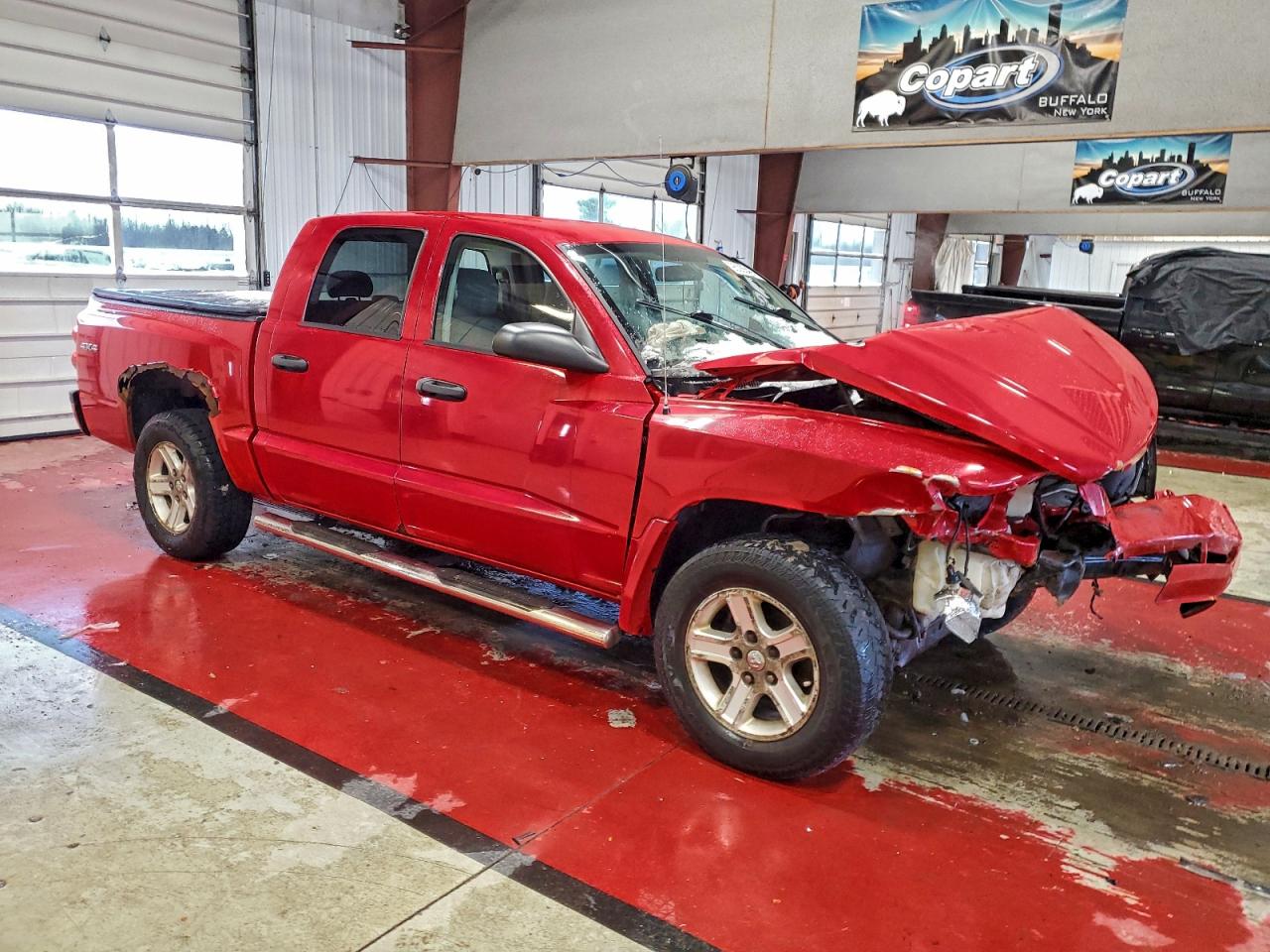 2011 Dodge Dakota Slt Red vin: 1D7RW3GK7BS577457