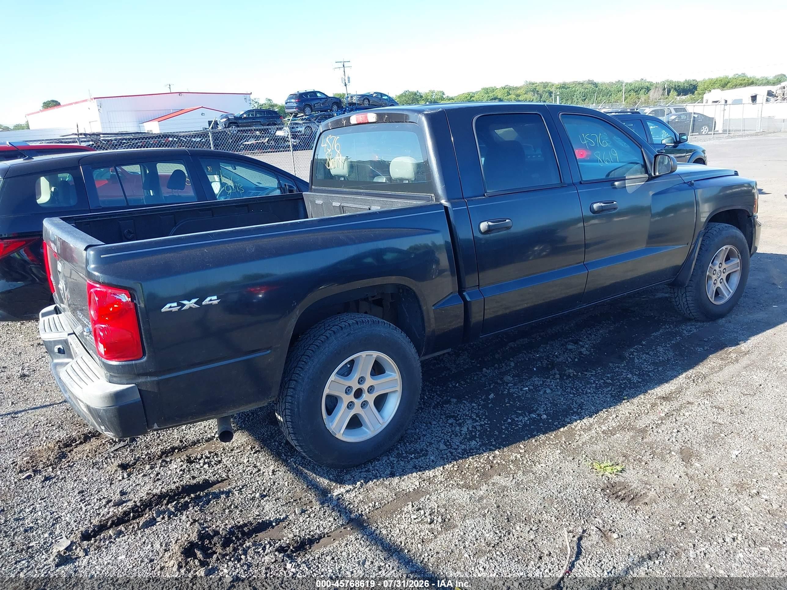 2011 Ram Dakota Bighorn/lonestar Black vin: 1D7RW3GK8BS521284