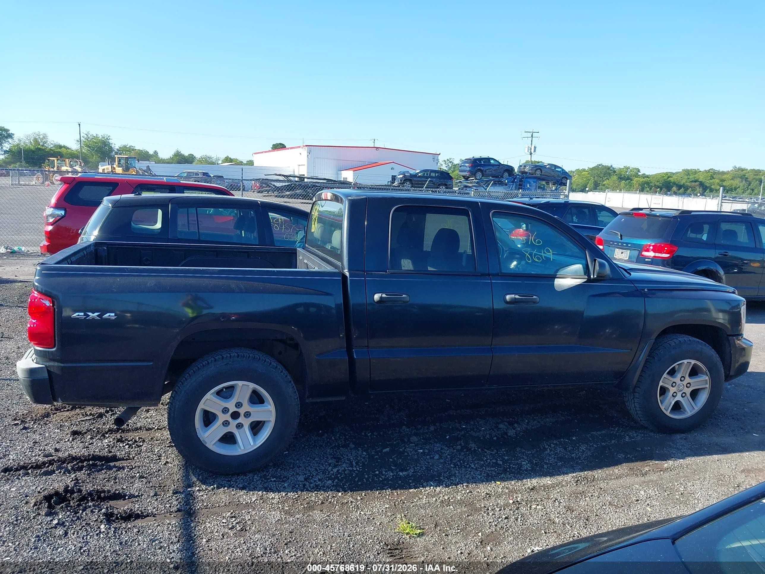 2011 Ram Dakota Bighorn/lonestar Black vin: 1D7RW3GK8BS521284