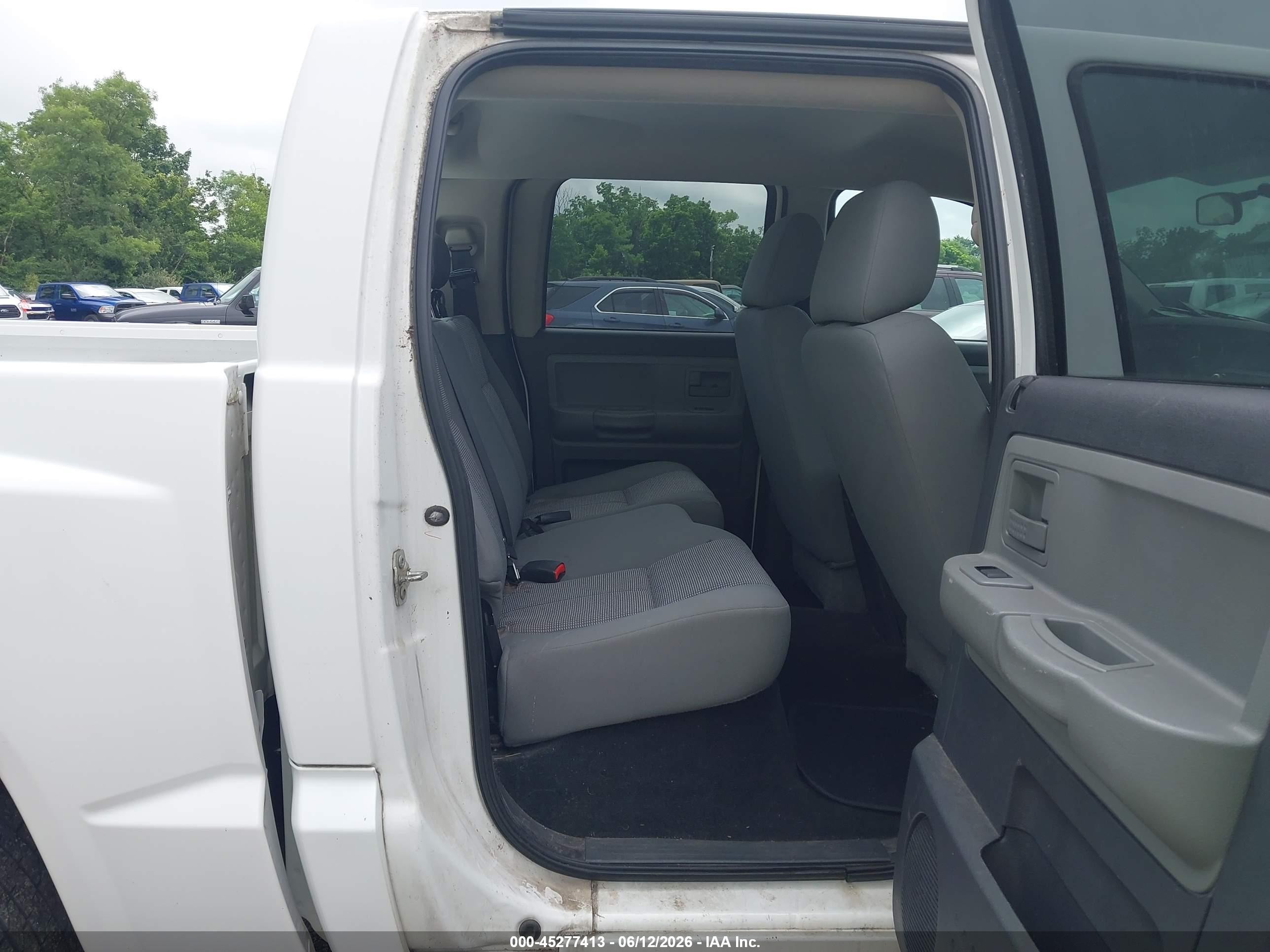 2011 Ram Dakota Bighorn/lonestar White vin: 1D7RW3GK9BS572051