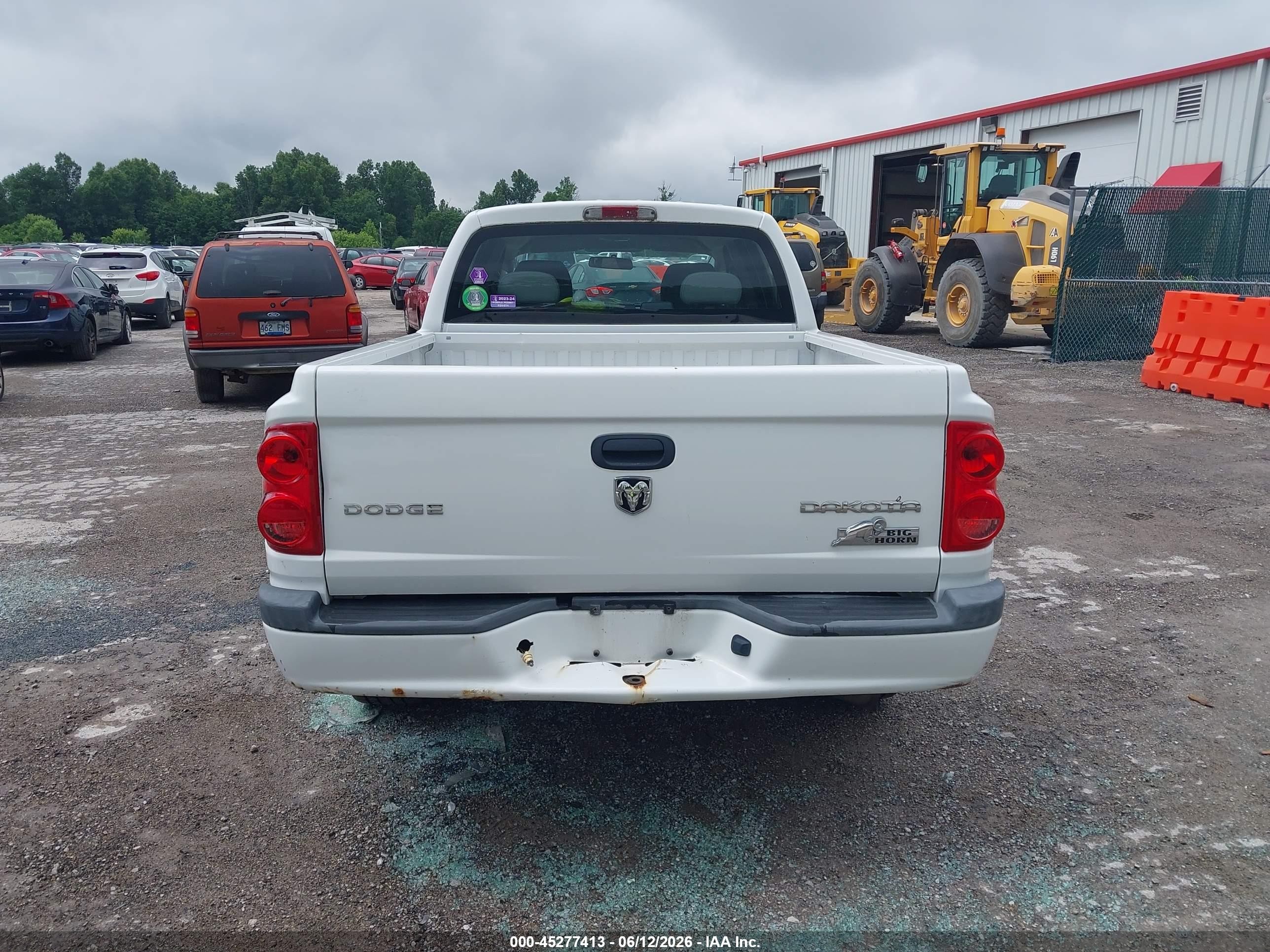 2011 Ram Dakota Bighorn/lonestar White vin: 1D7RW3GK9BS572051