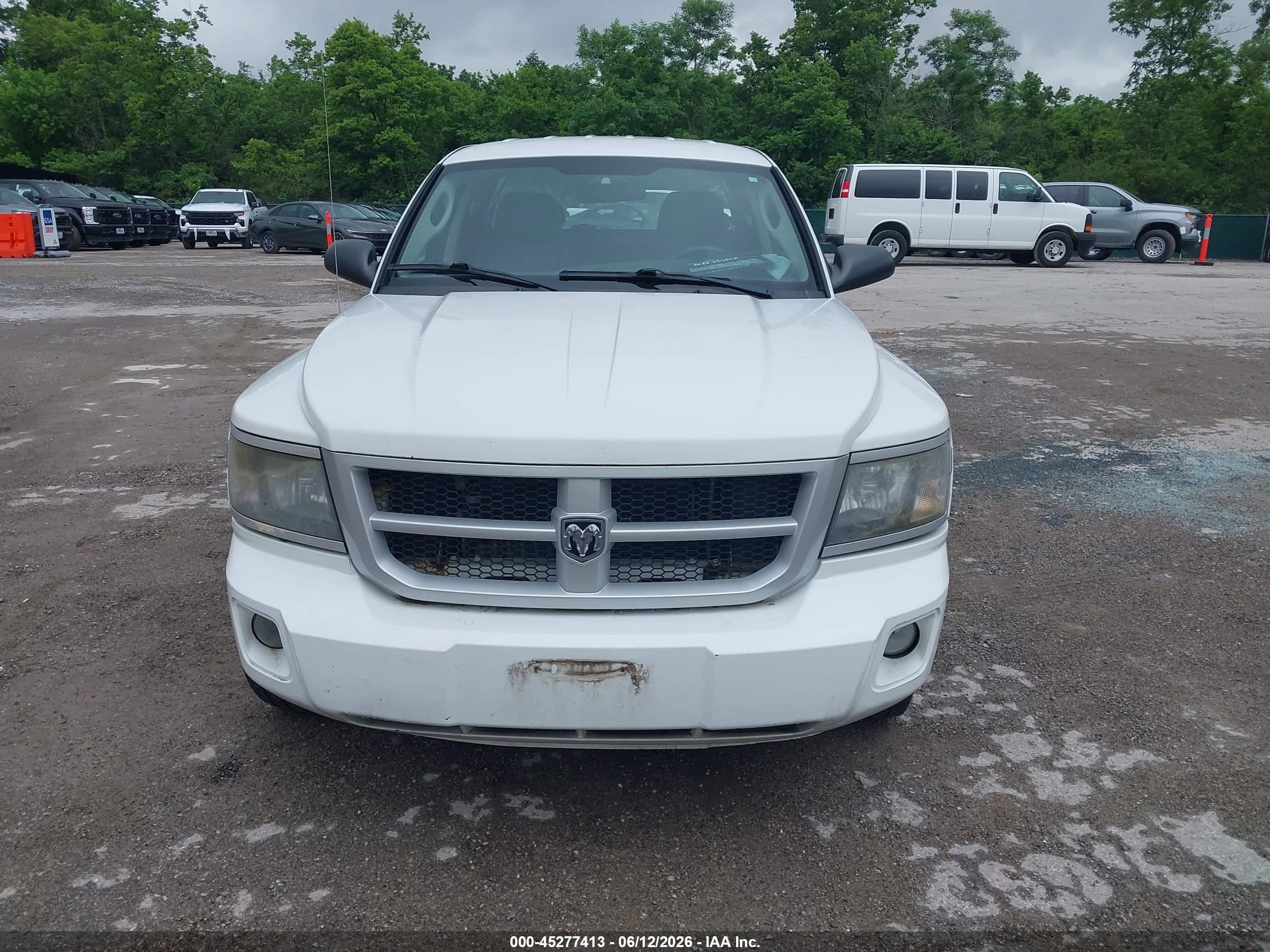 2011 Ram Dakota Bighorn/lonestar White vin: 1D7RW3GK9BS572051