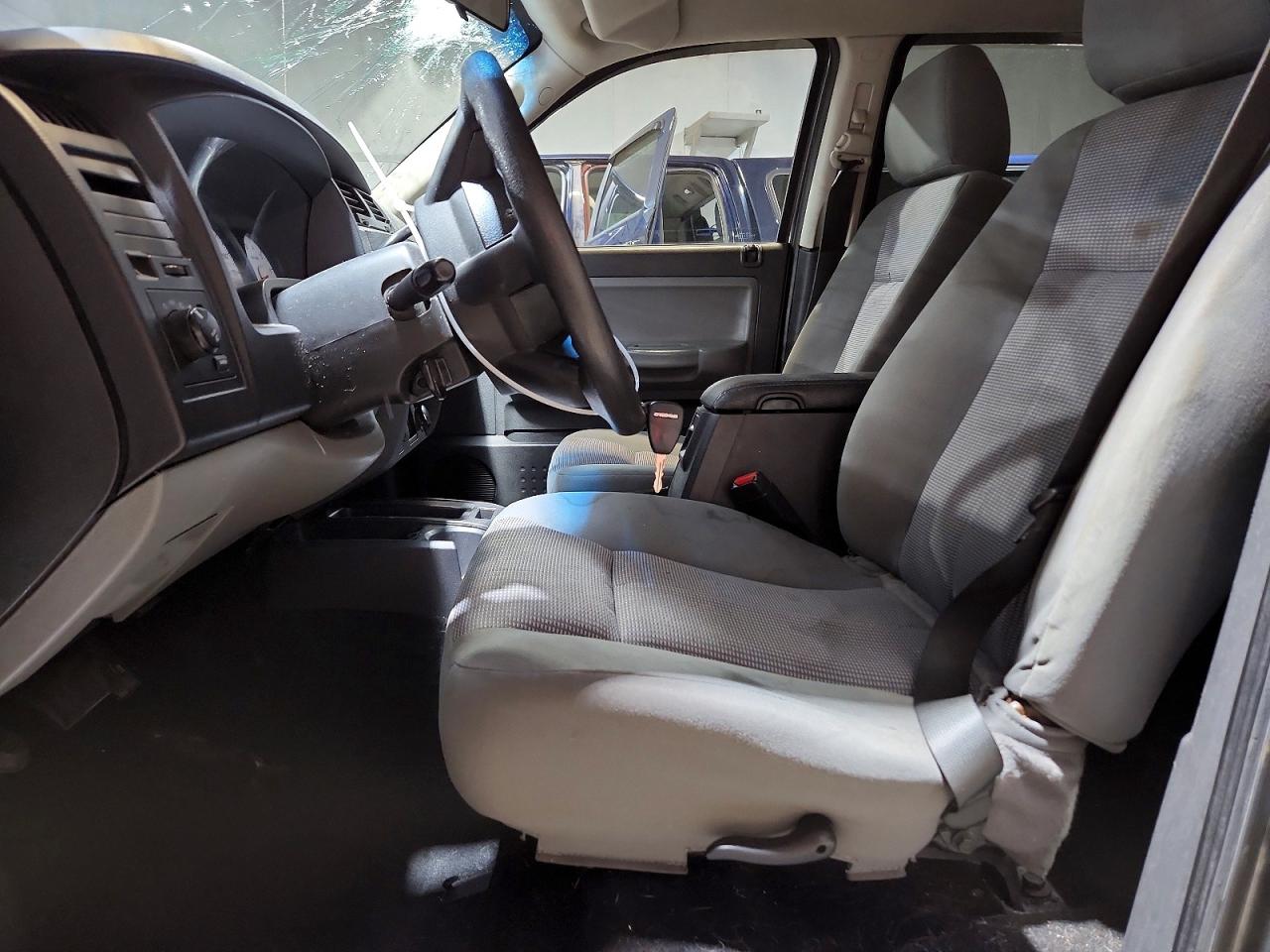 2011 Dodge Dakota Slt Серый vin: 1D7RW3GK9BS686972