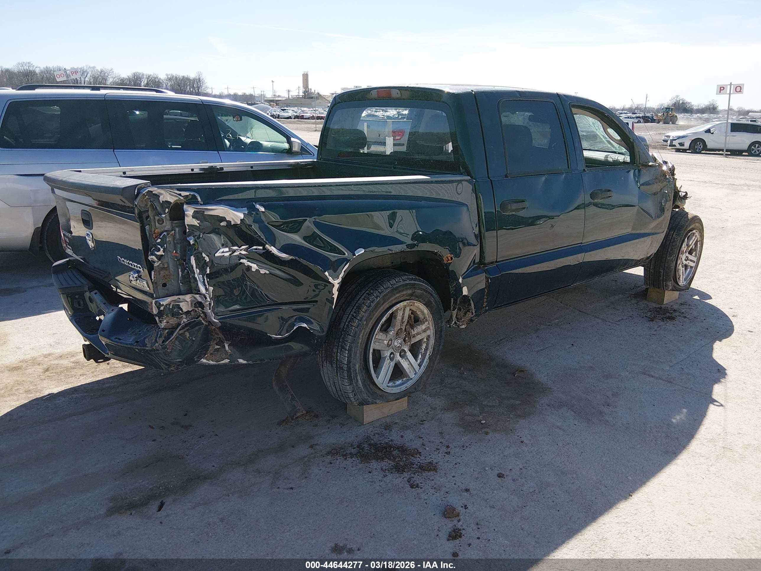 2011 Ram Dakota Bighorn/lonestar Green vin: 1D7RW3GP1BS579507