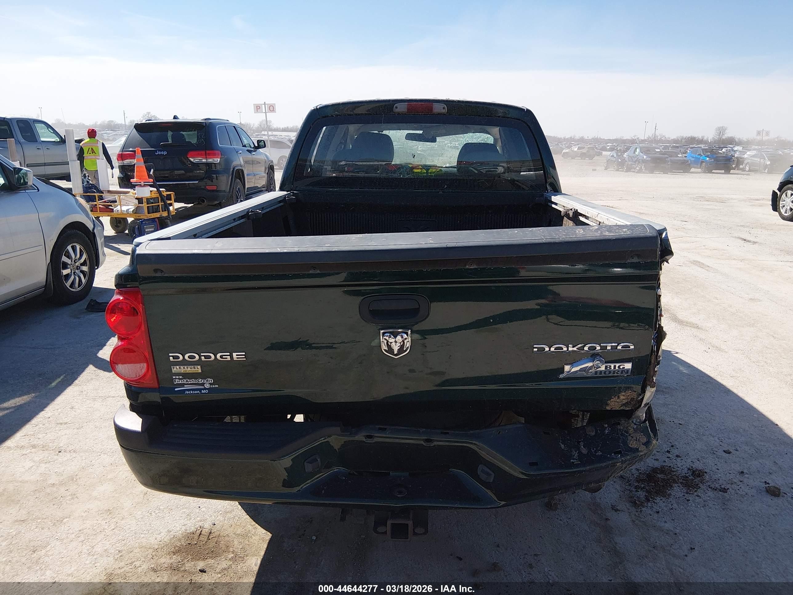 2011 Ram Dakota Bighorn/lonestar Green vin: 1D7RW3GP1BS579507