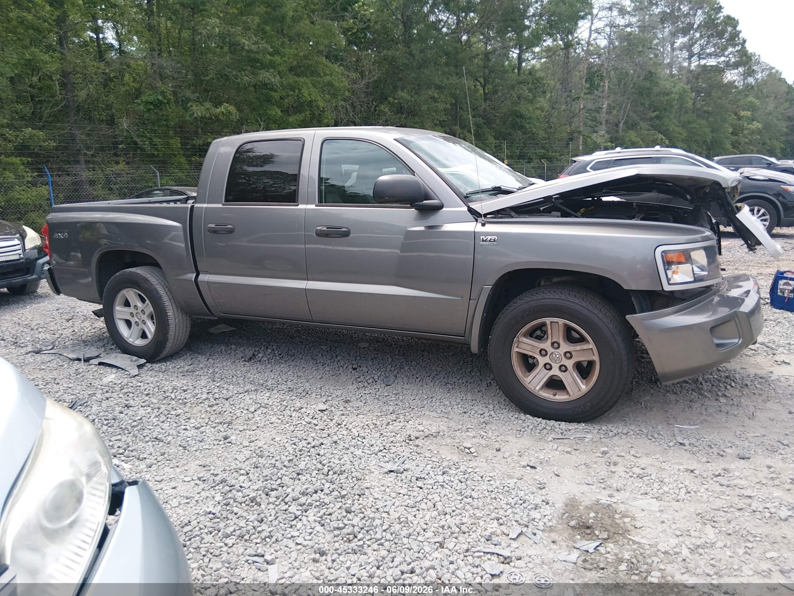2011 Ram Dakota Bighorn/lonestar Серебряный vin: 1D7RW3GP2BS661584