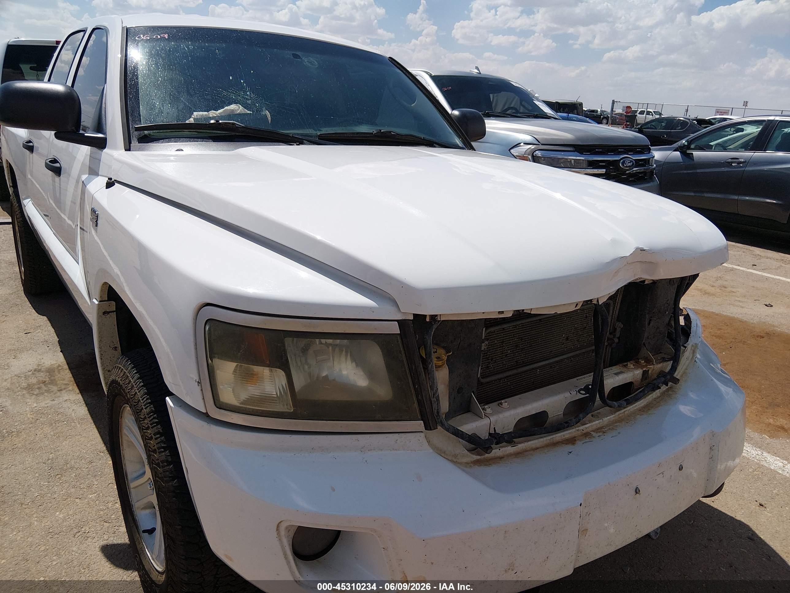2011 Ram Dakota Bighorn/lonestar White vin: 1D7RW3GP4BS649811