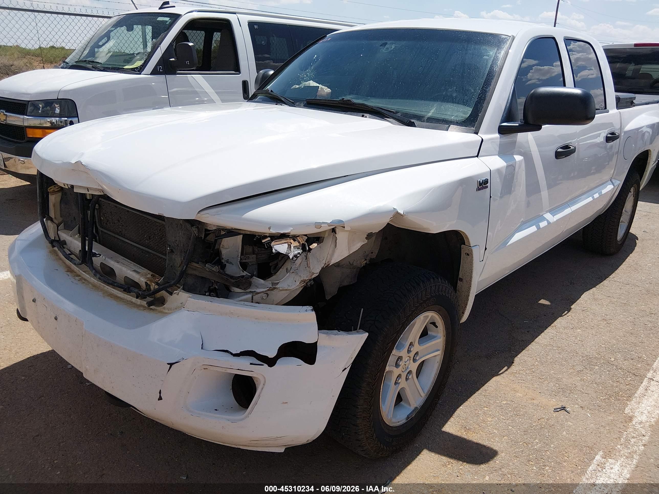 2011 Ram Dakota Bighorn/lonestar White vin: 1D7RW3GP4BS649811