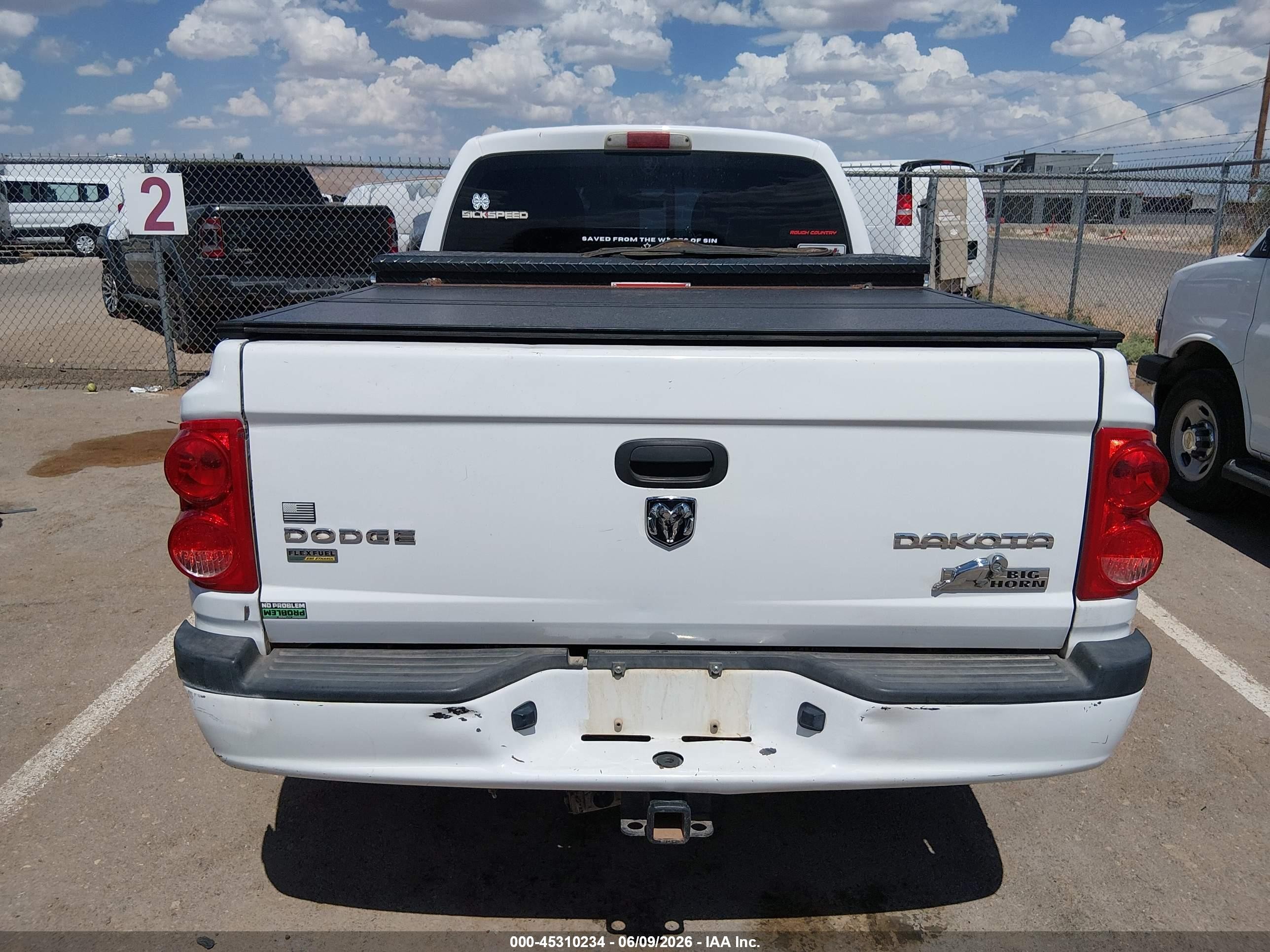 2011 Ram Dakota Bighorn/lonestar White vin: 1D7RW3GP4BS649811