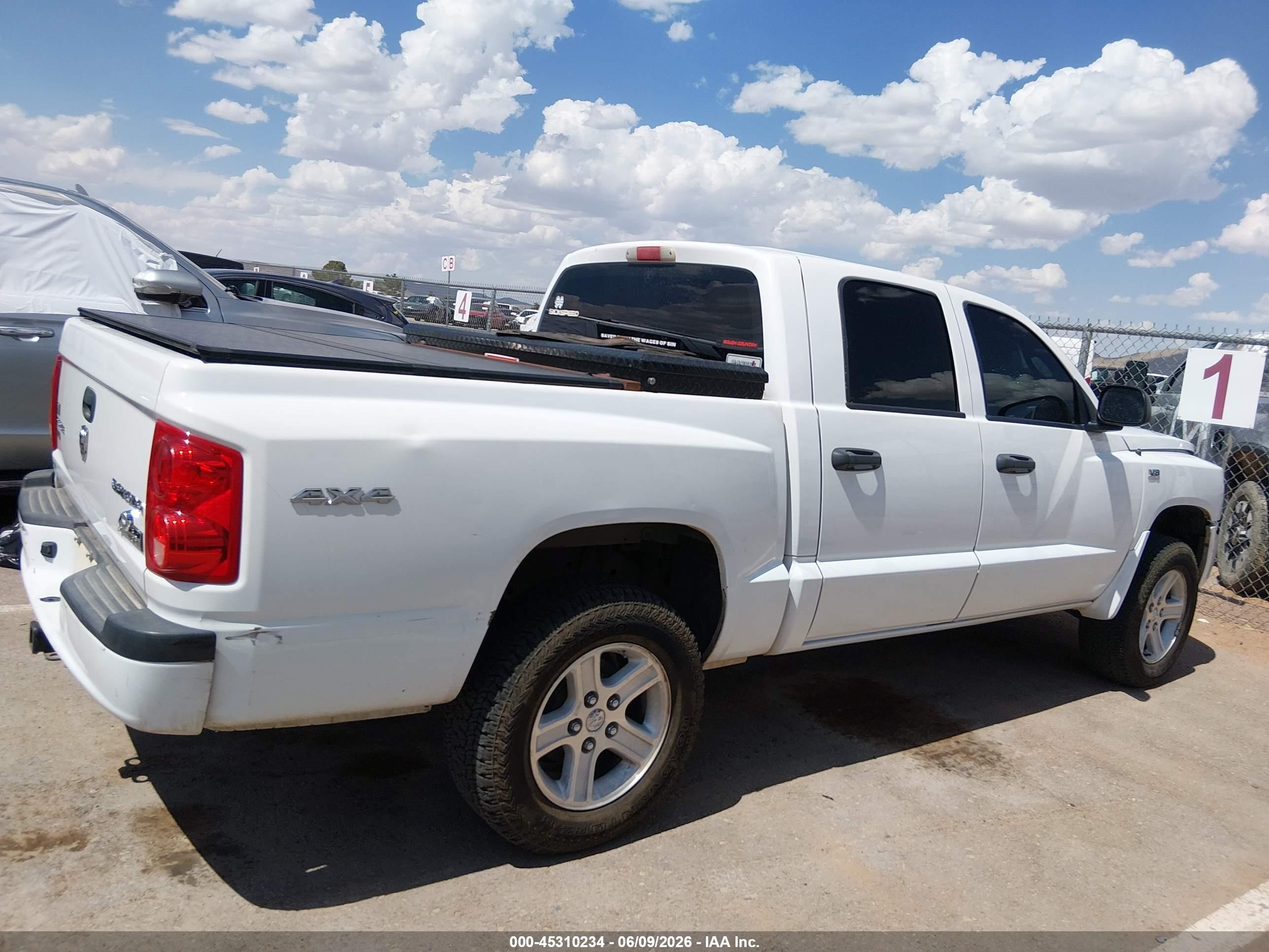 2011 Ram Dakota Bighorn/lonestar White vin: 1D7RW3GP4BS649811