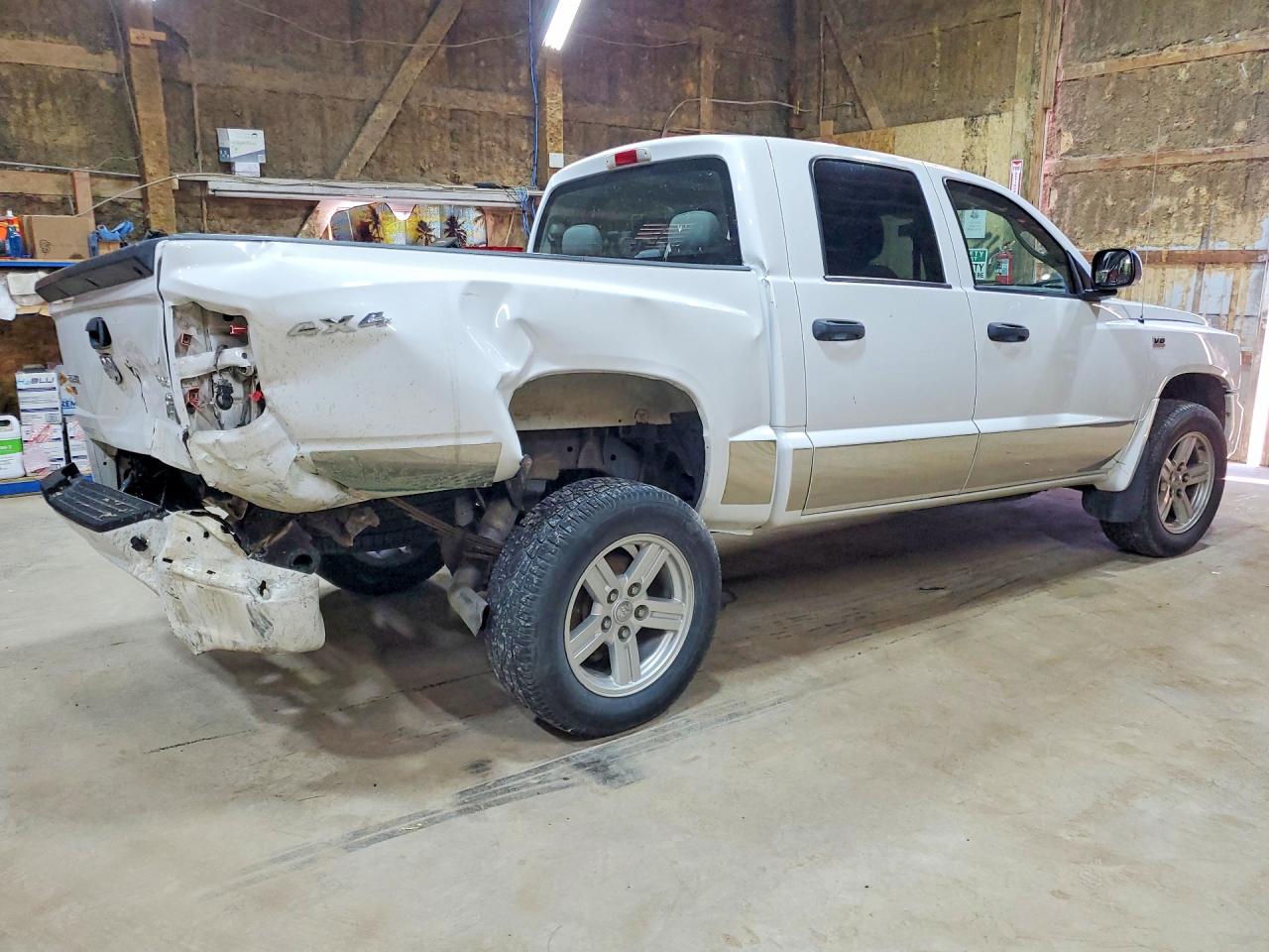 2011 Dodge Dakota Slt White vin: 1D7RW3GP7BS712951