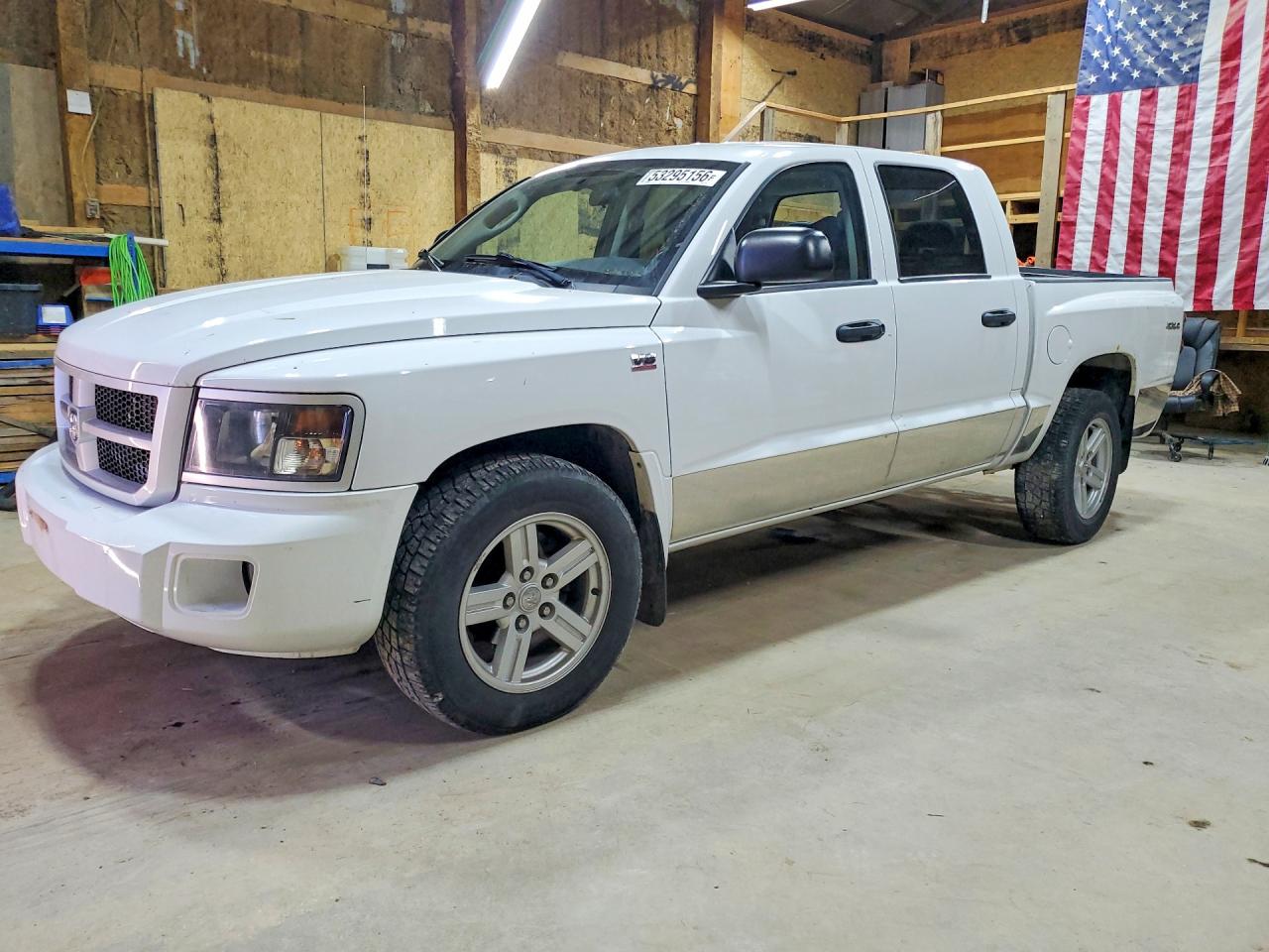 2011 Dodge Dakota Slt White vin: 1D7RW3GP7BS712951
