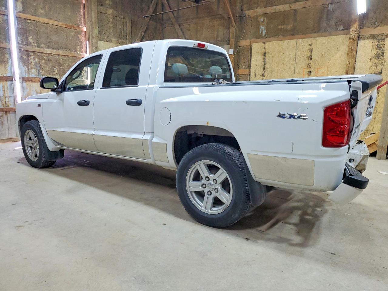 2011 Dodge Dakota Slt White vin: 1D7RW3GP7BS712951