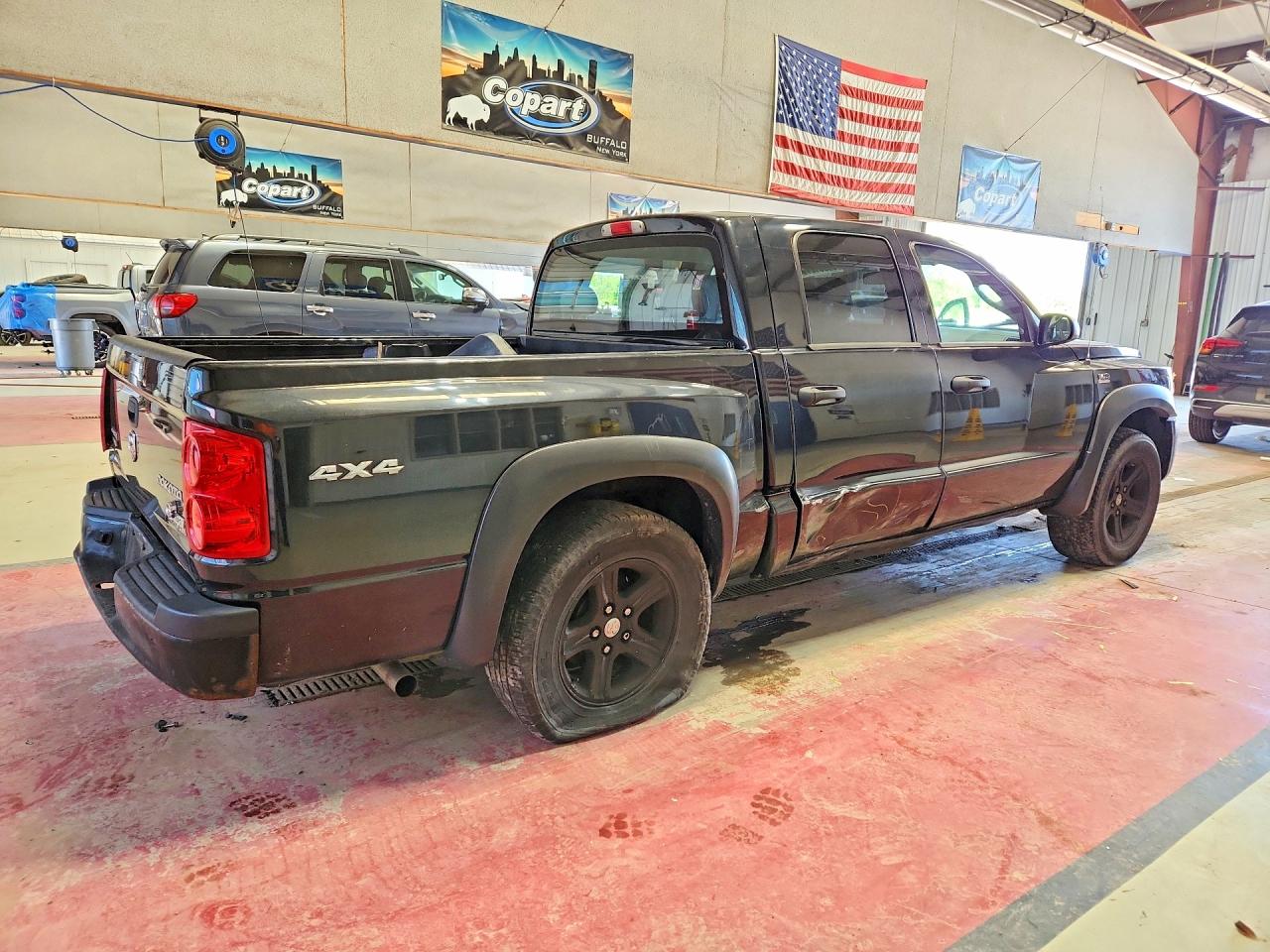 2011 Dodge Dakota Slt Black vin: 1D7RW3GP9BS598757