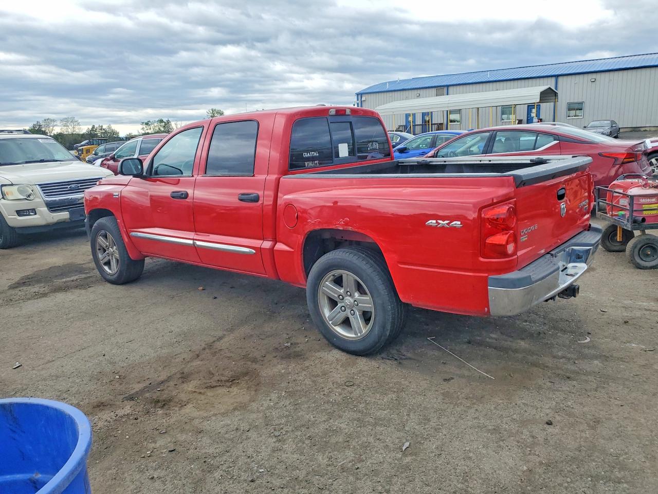 2011 Dodge Dakota Laramie Red vin: 1D7RW5GP0BS589568