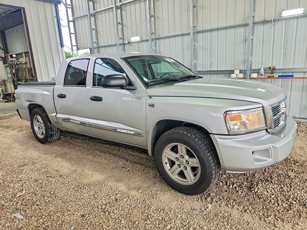2011 Dodge Dakota Laramie Silver vin: 1D7RW5GP6BS633959