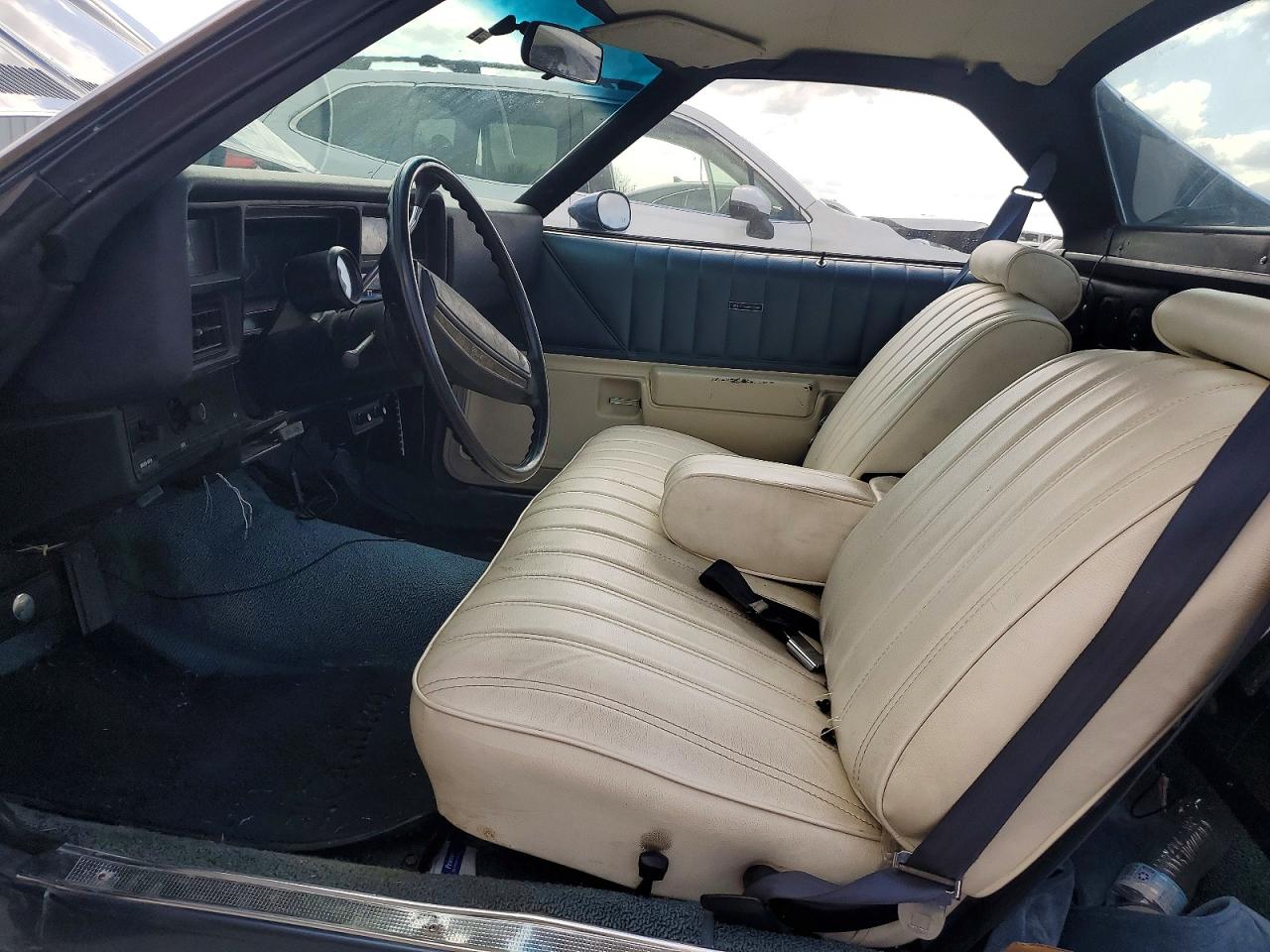 1973 Chevrolet El Camino Blue vin: 1D80H3K460822