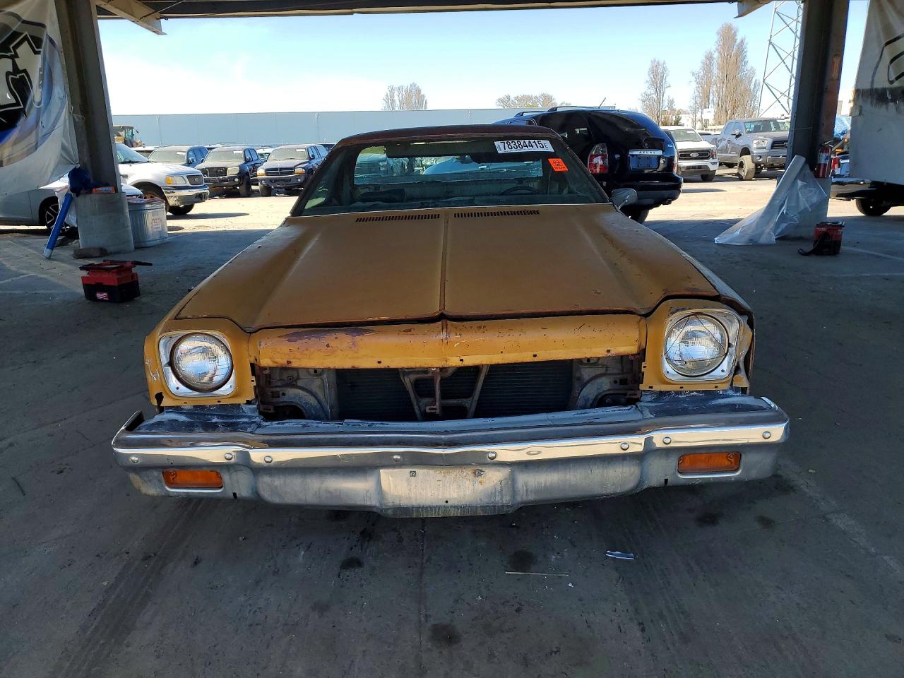 1973 Chev El Camino Gray vin: 1D80K3Z400257