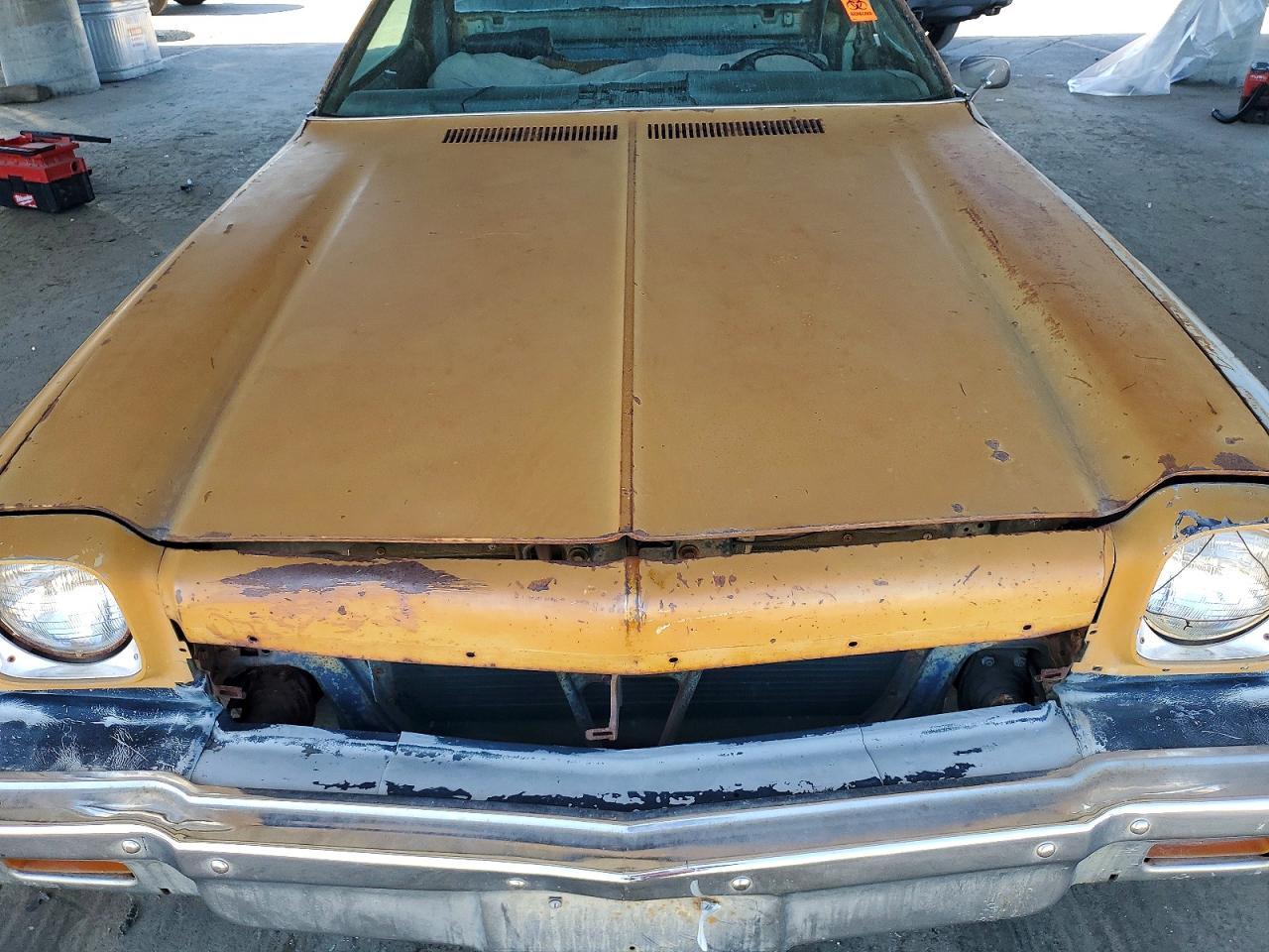 1973 Chev El Camino Gray vin: 1D80K3Z400257