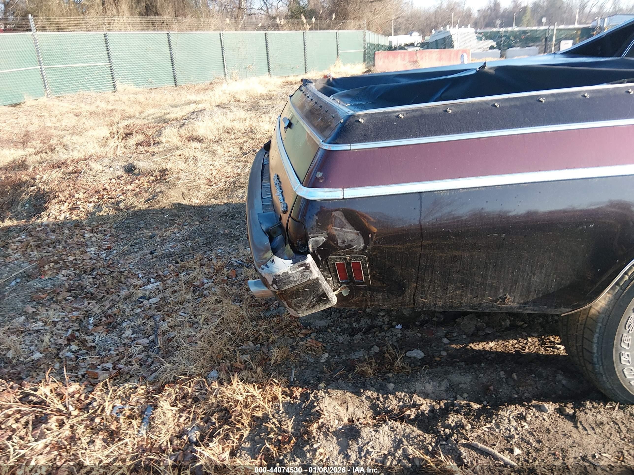 1977 Chevrolet El Camino   Бордовый vin: 1D80L7D453914    