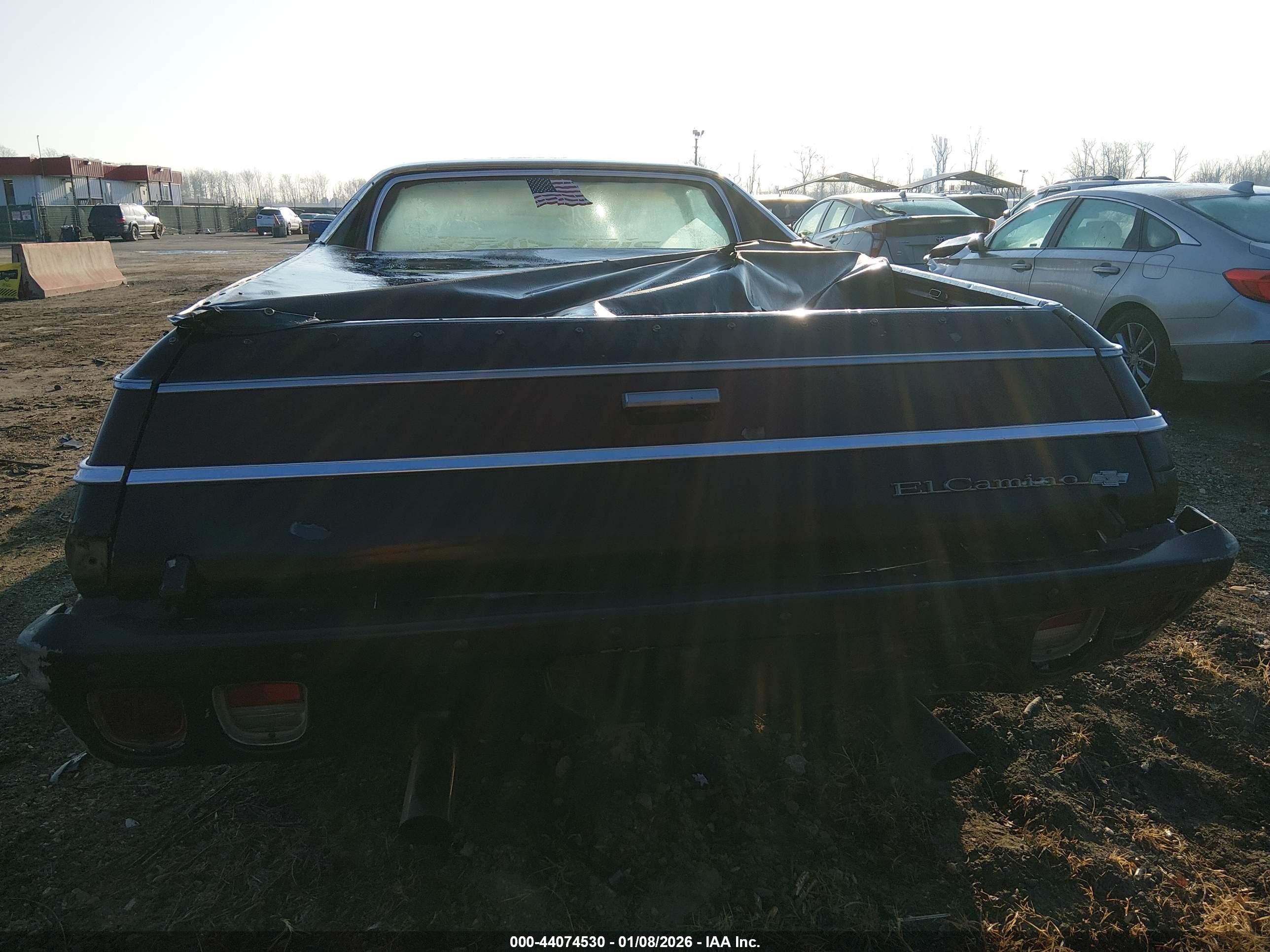 1977 Chevrolet El Camino   Бордовый vin: 1D80L7D453914    