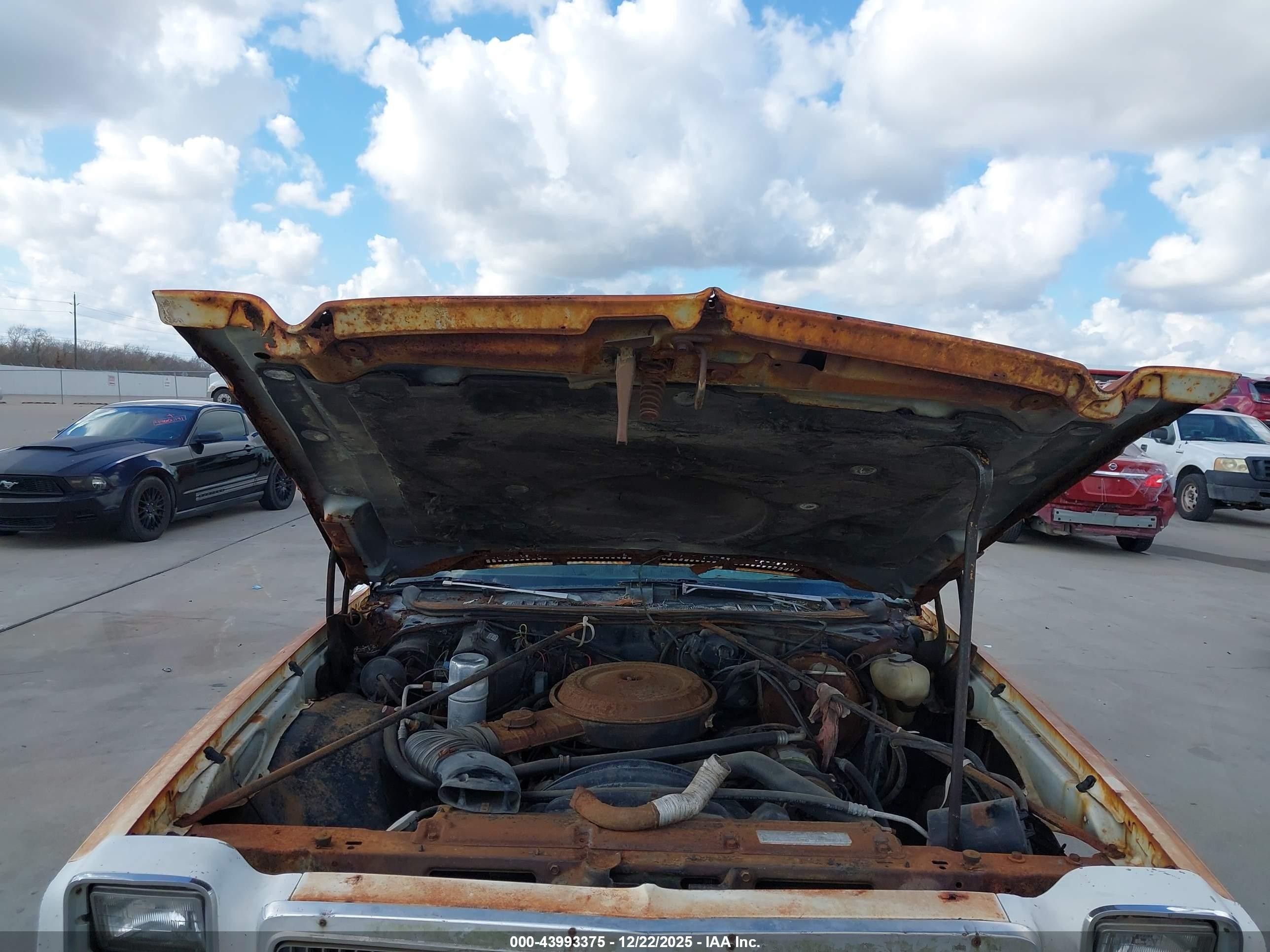 1977 Chevrolet El Camino   Черный vin: 1D80L7R405101    