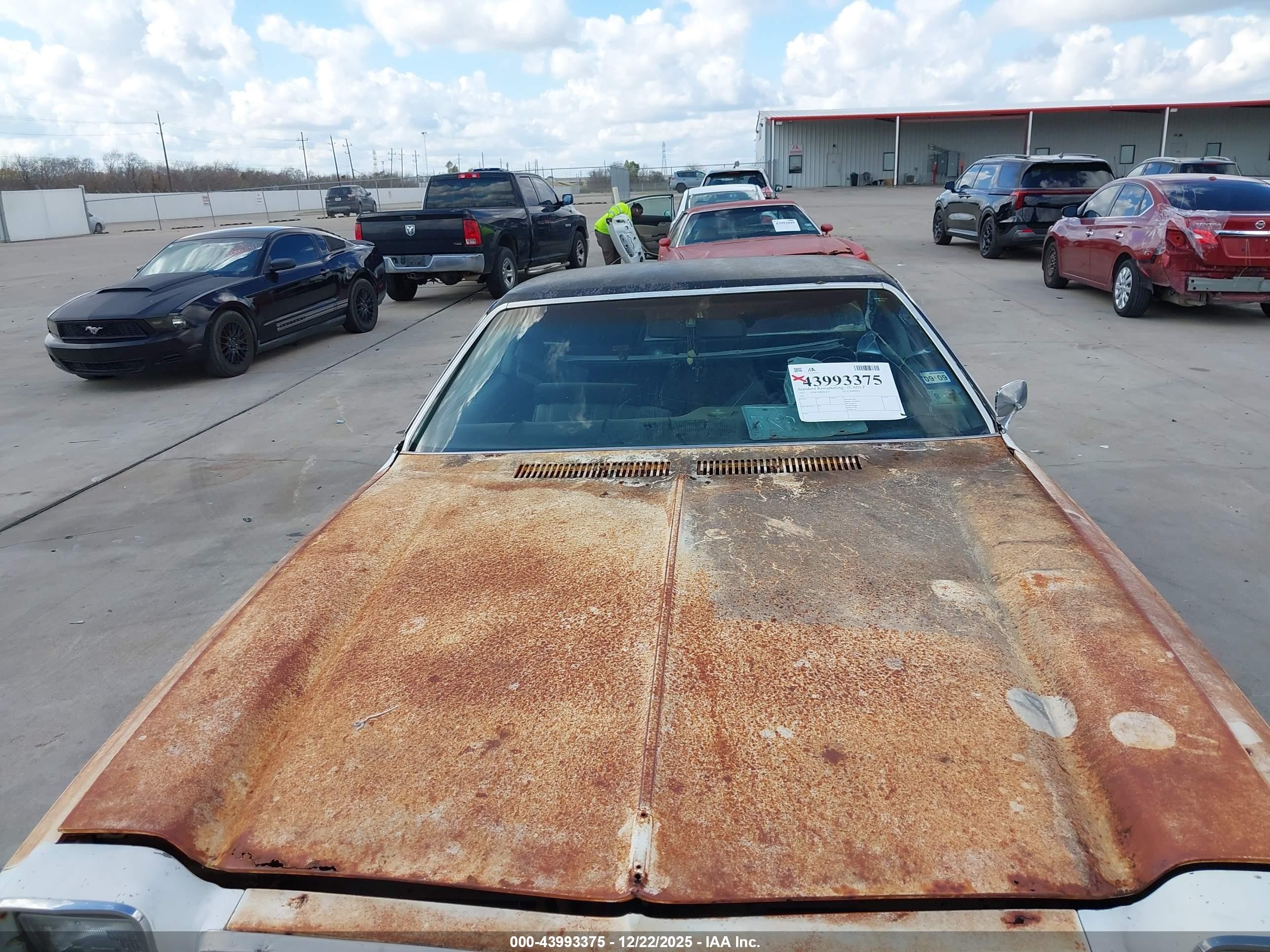 1977 Chevrolet El Camino   Черный vin: 1D80L7R405101    
