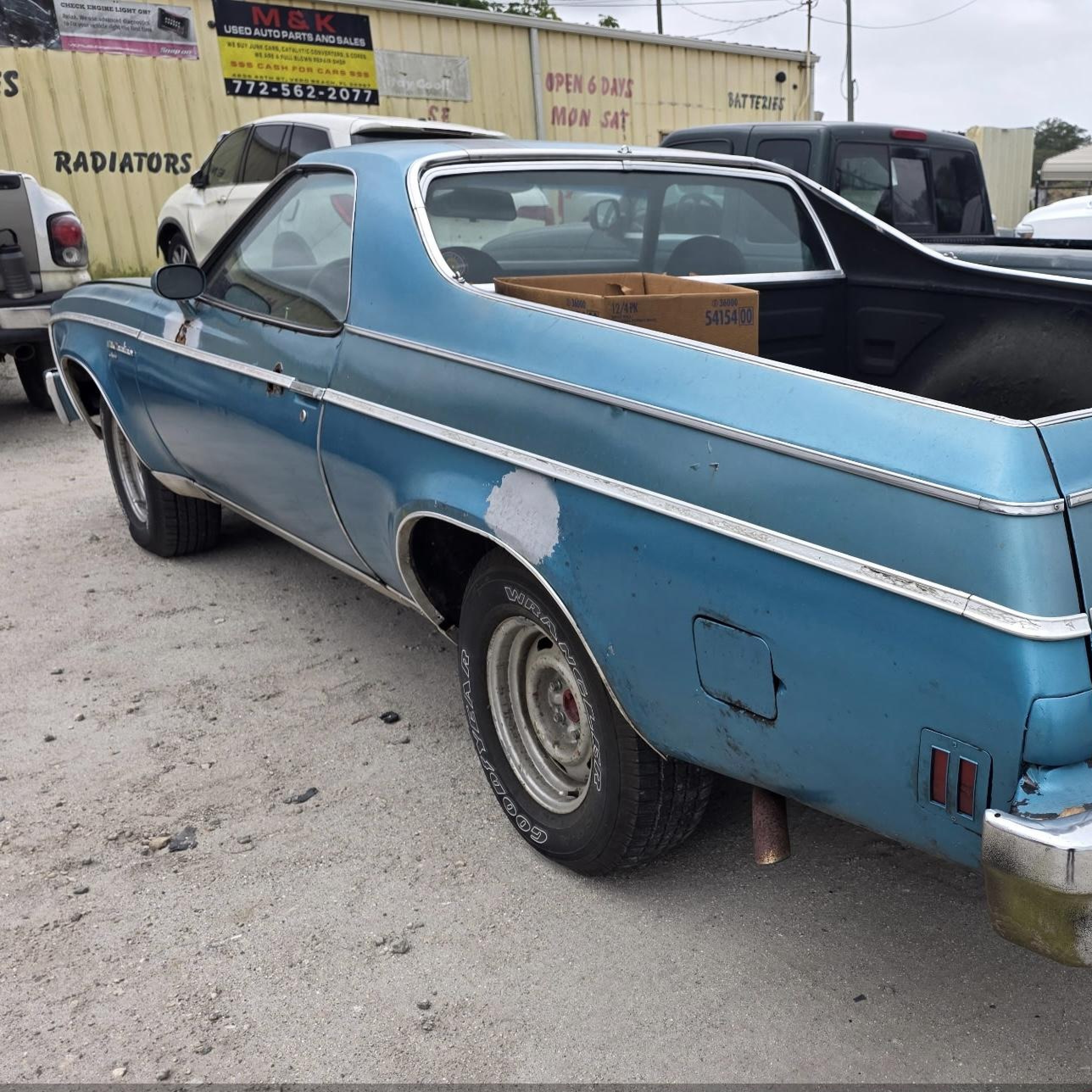 1976 Chevrolet El Camino   vin: 1D80V6Z411375    
