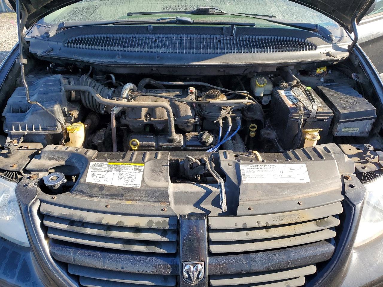 2006 Dodge Grand Caravan Se Gray vin: 1D8GP24E46B691205