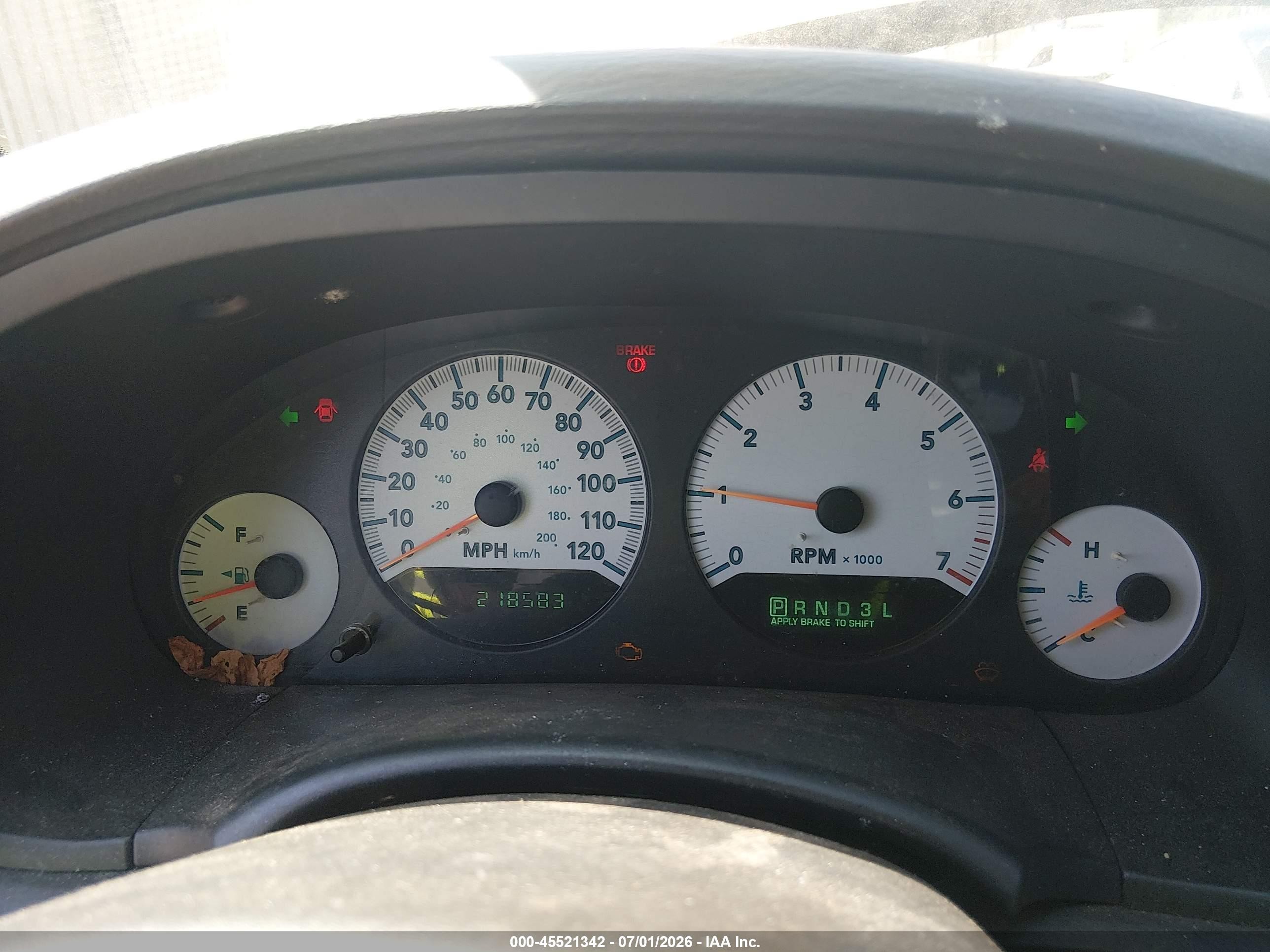 2006 Dodge Grand Caravan Se White vin: 1D8GP24E66B650803