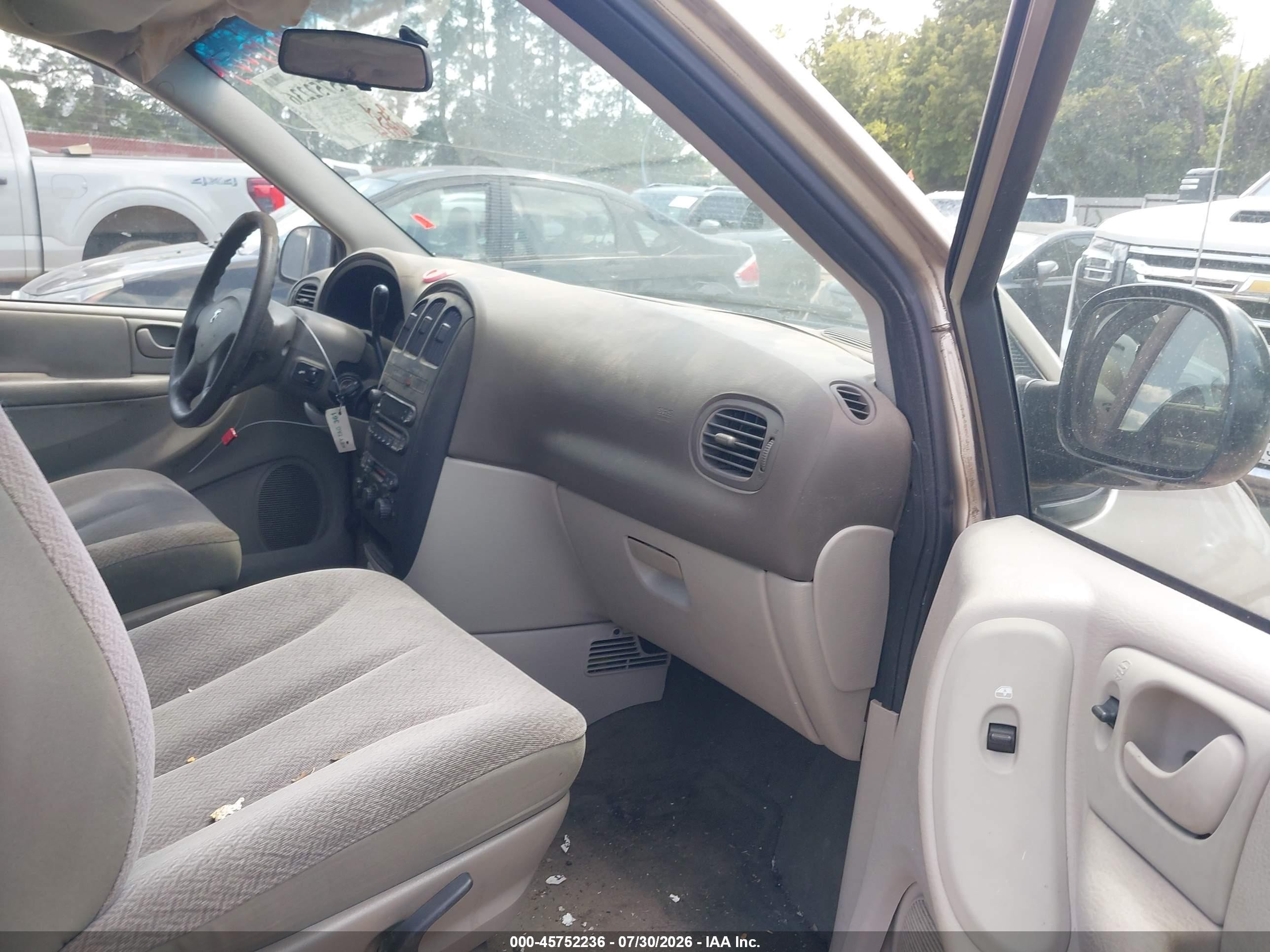 2006 Dodge Grand Caravan Se Gold vin: 1D8GP24R06B684433