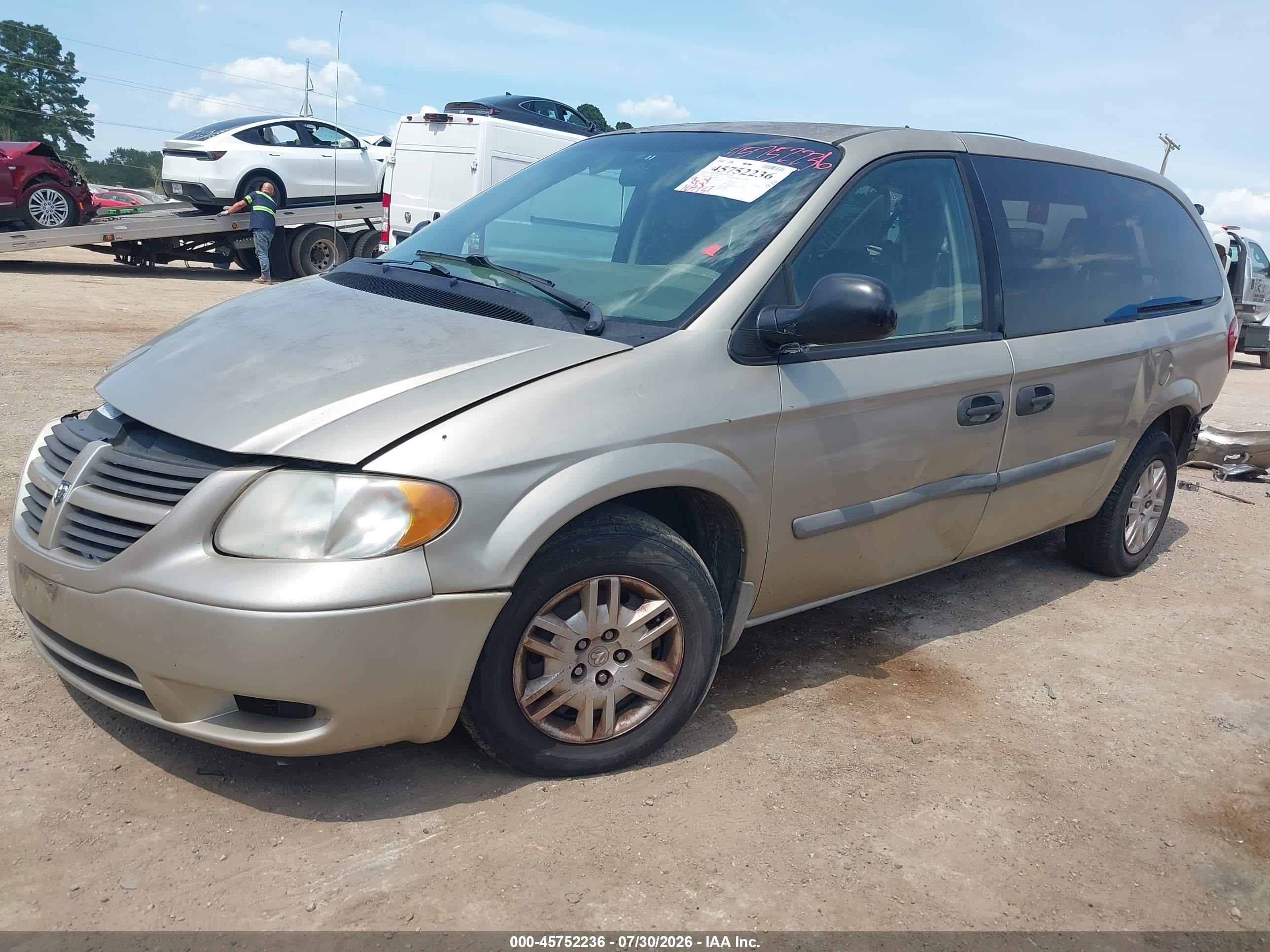 2006 Dodge Grand Caravan Se Gold vin: 1D8GP24R06B684433