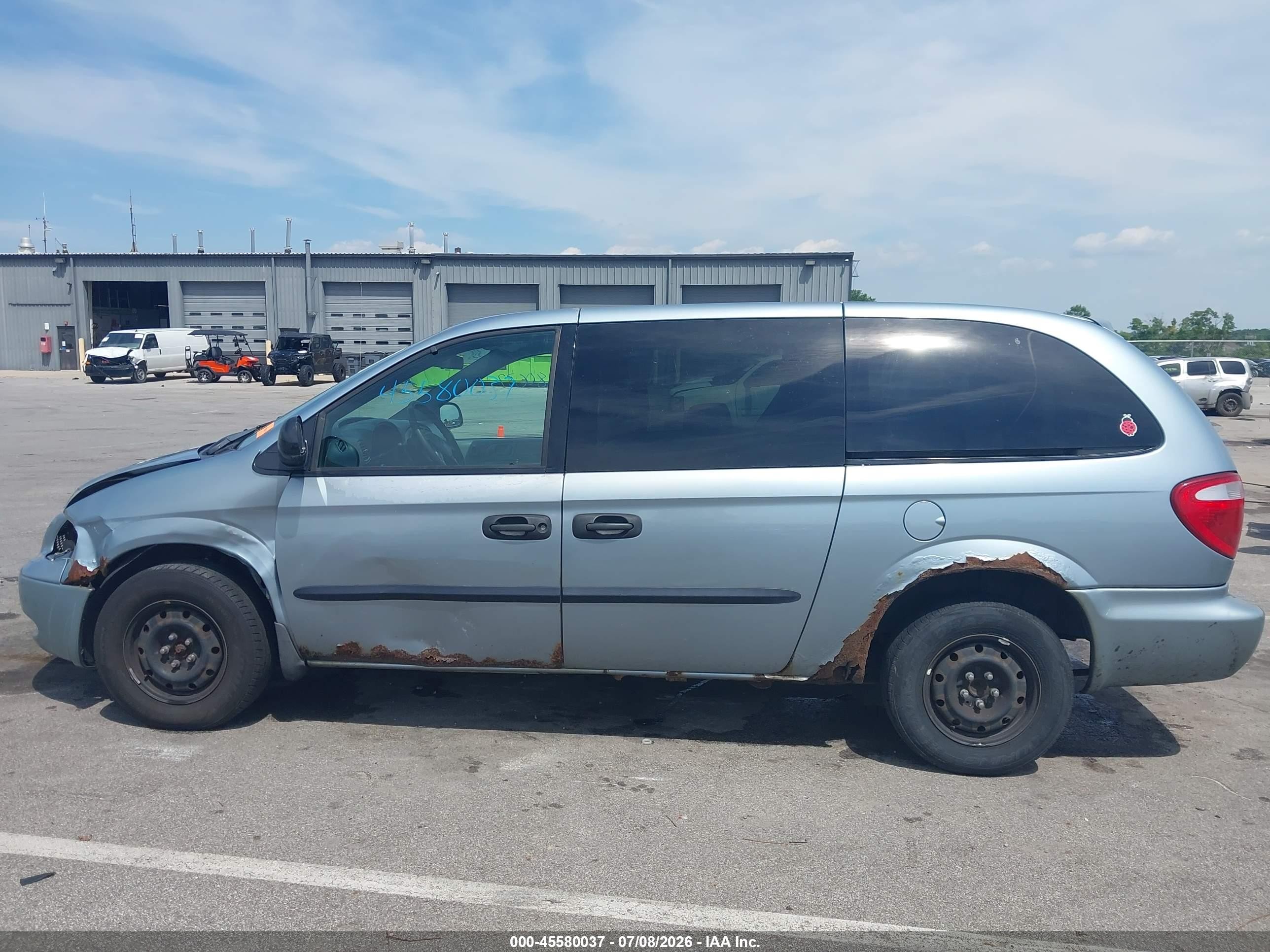 2004 Dodge Grand Caravan Se Blue vin: 1D8GP24R94B601014