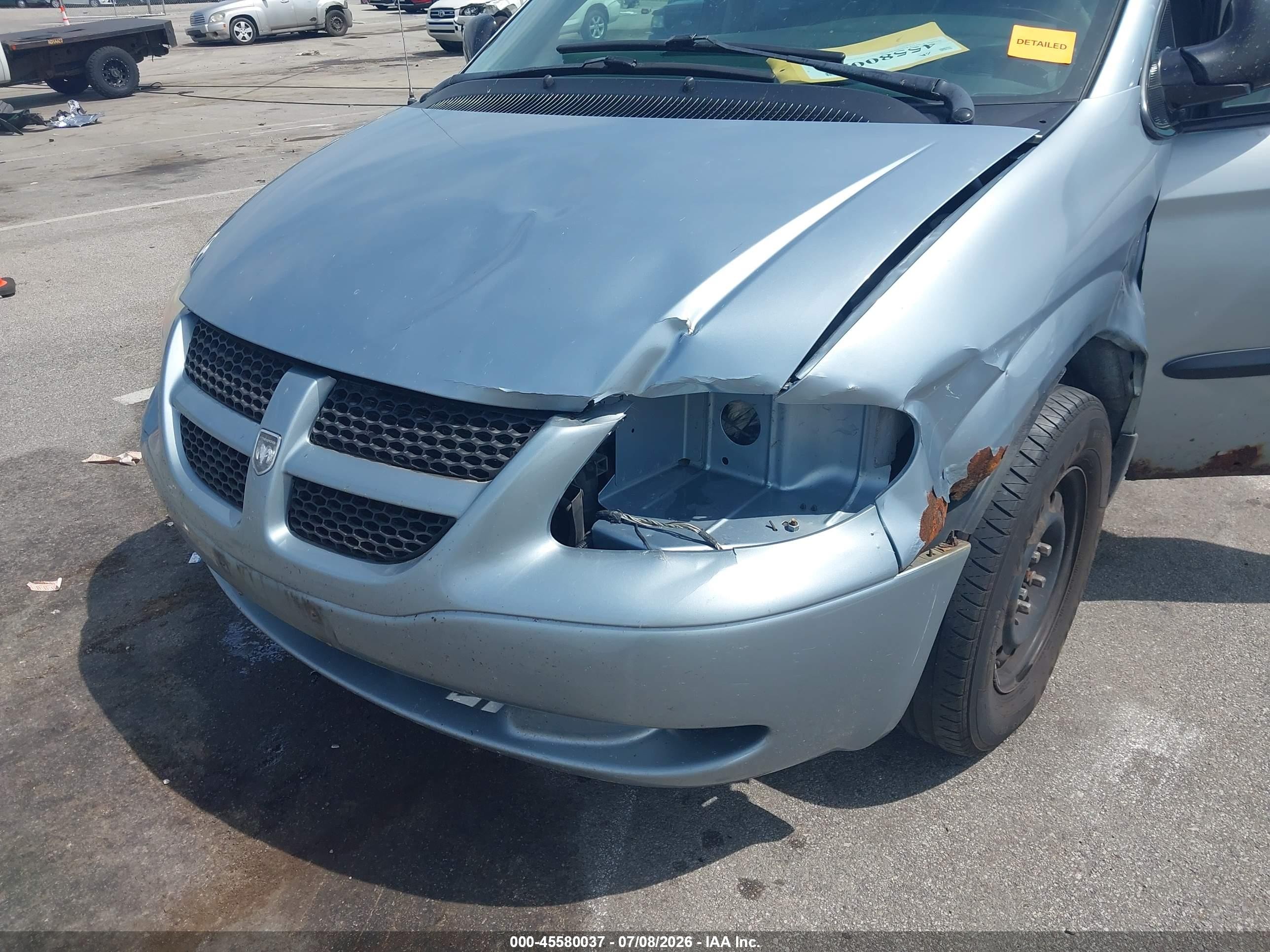 2004 Dodge Grand Caravan Se Blue vin: 1D8GP24R94B601014
