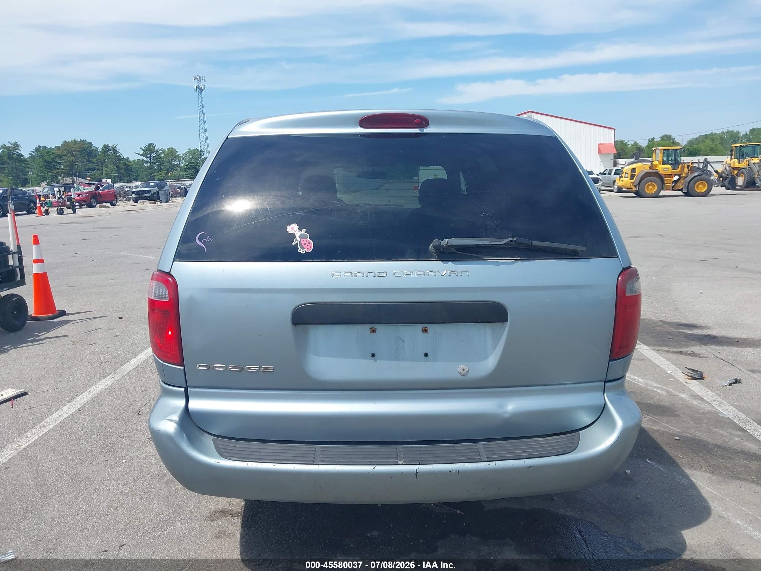 2004 Dodge Grand Caravan Se Blue vin: 1D8GP24R94B601014