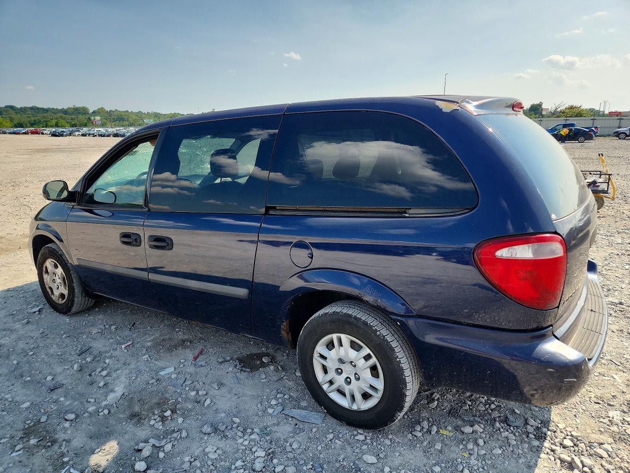 2005 Dodge Grand Caravan Se Blue vin: 1D8GP24RX5B399088