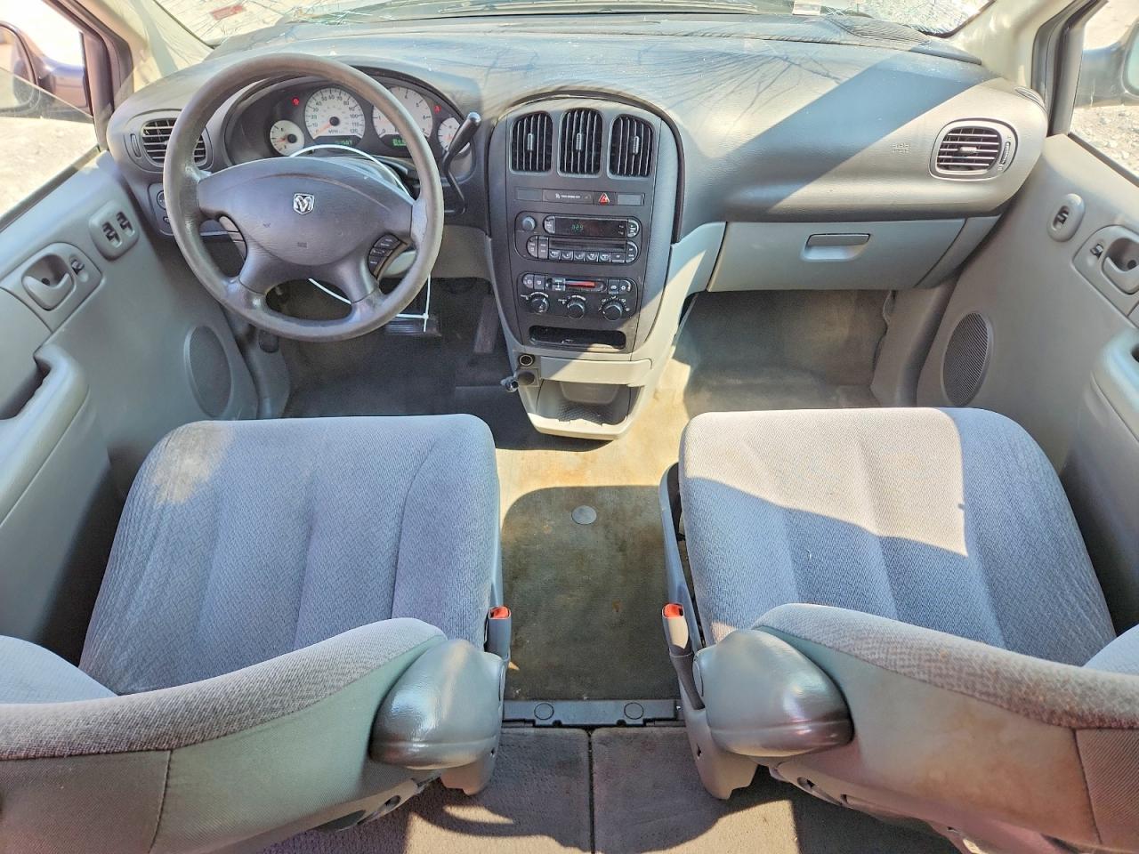 2005 Dodge Grand Caravan Se Blue vin: 1D8GP24RX5B399088